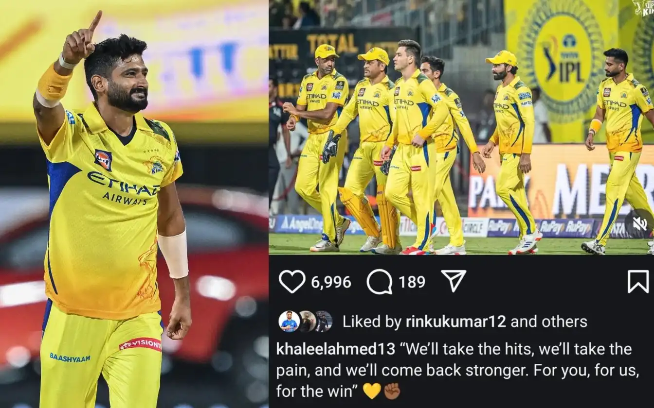 "We'll Take The Hits": Khaleel Ahmed Roars Comeback Call After Painful Loss vs KKR