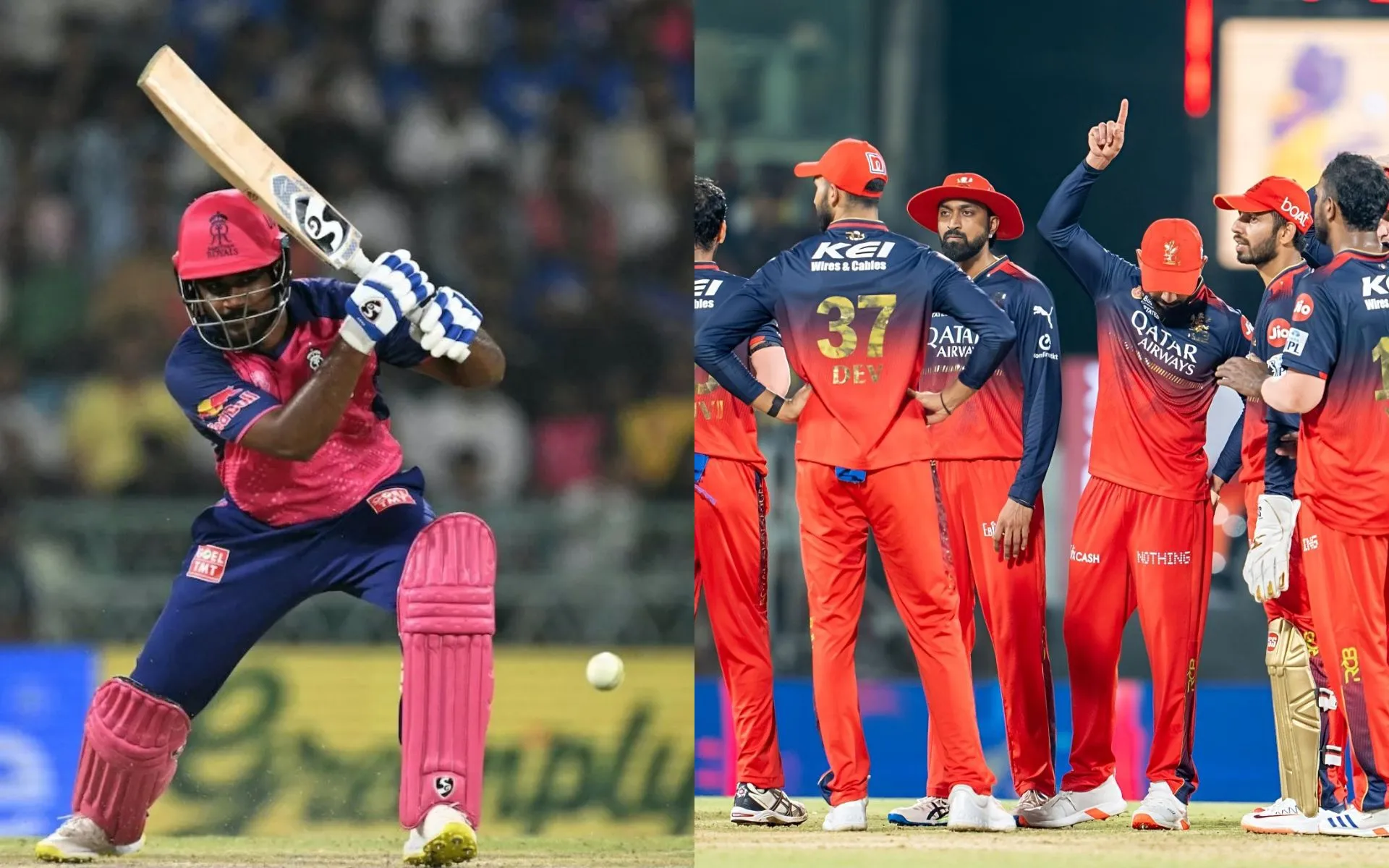 RR vs RCB Last Match Scorecard (Source:@Ipl_scoop,x.com)