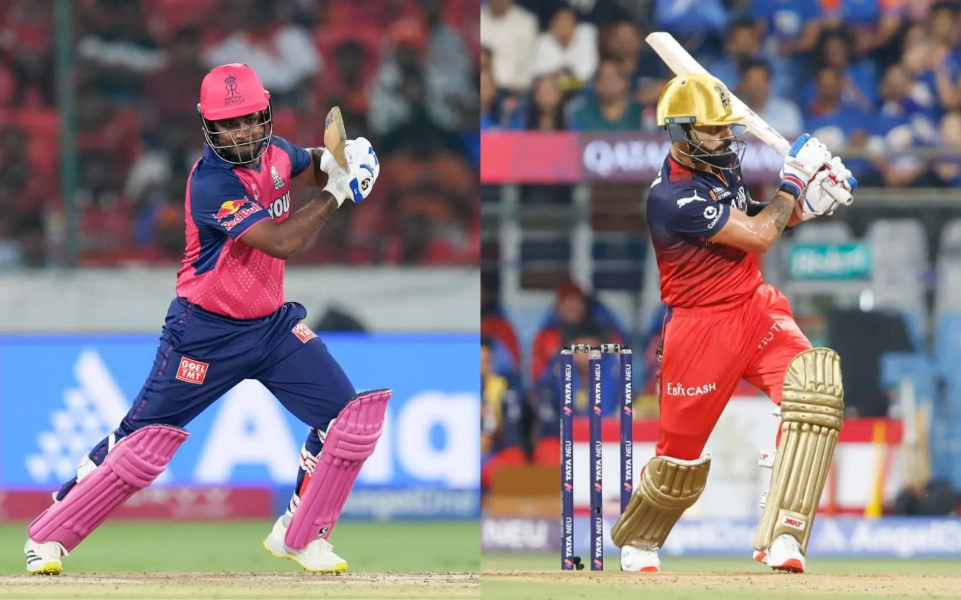 Sanju Samson and Virat Kohli will be in action. [Source - IPL/x.com]