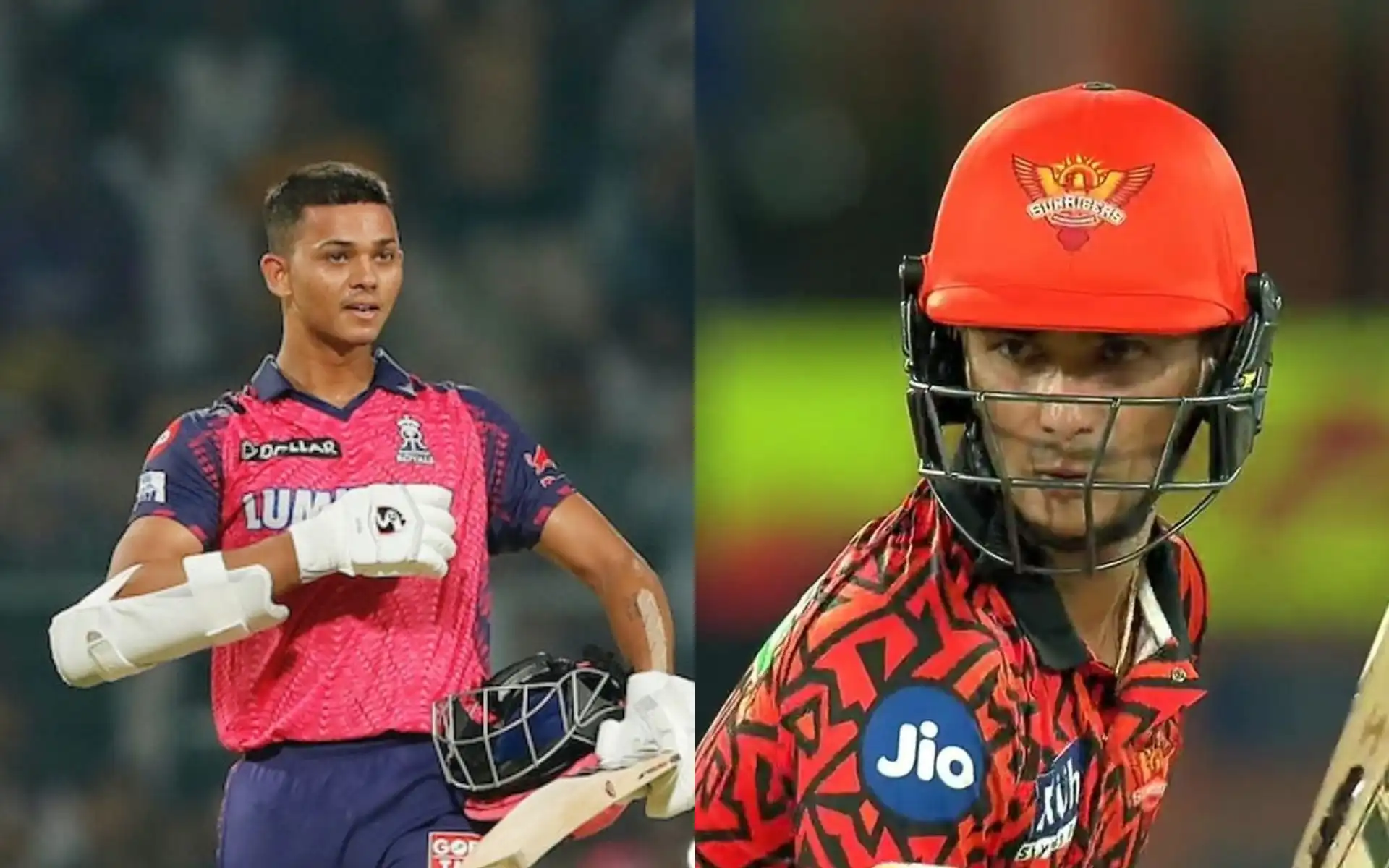 Yashasvi Jaiswal and Abhishek Sharma [Source: @CricCrazyJohns, @Hardikfied_0/x.com]