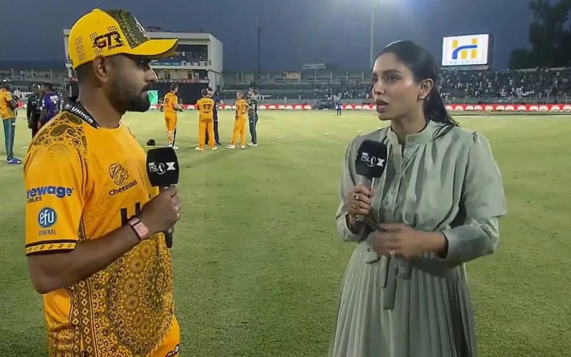 Babar Azam after loss against Quetta. [Source - crickwick/x.com]