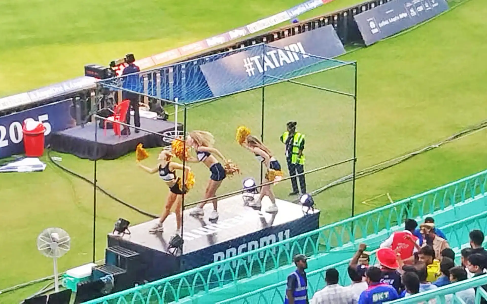 Shocker In Lucknow As Cheerleaders Perform In Caged Enclosures During LSG-GT IPL Match