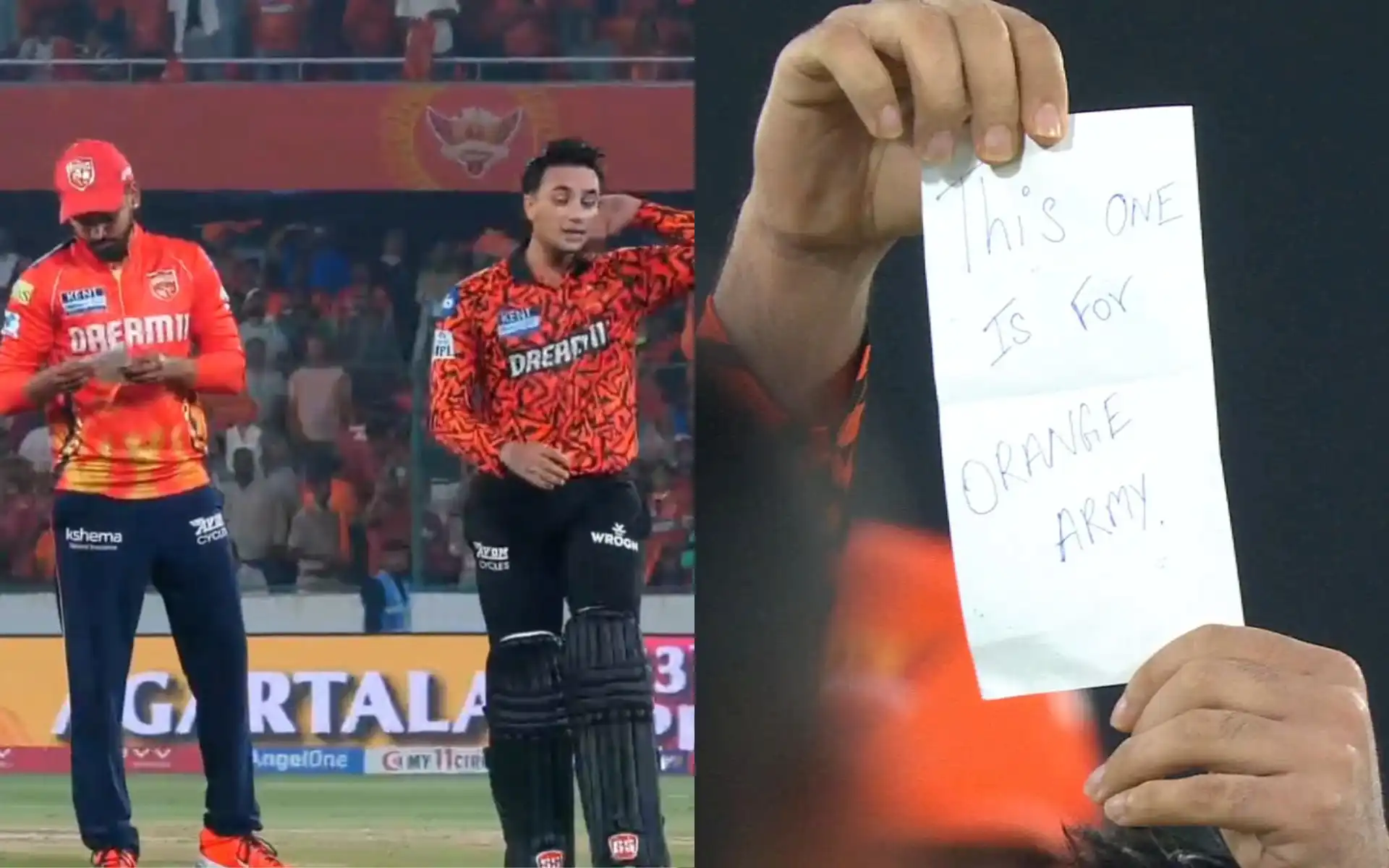Why Abhishek Sharma Was Holding Note After Explosive Century In IPL 2025 Match Vs PBKS