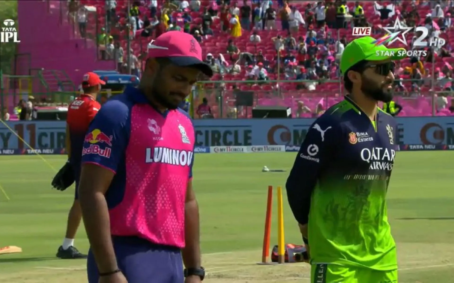 RCB captain Rajat Patidar have won the toss (Source:@hhrithikk,x.com)