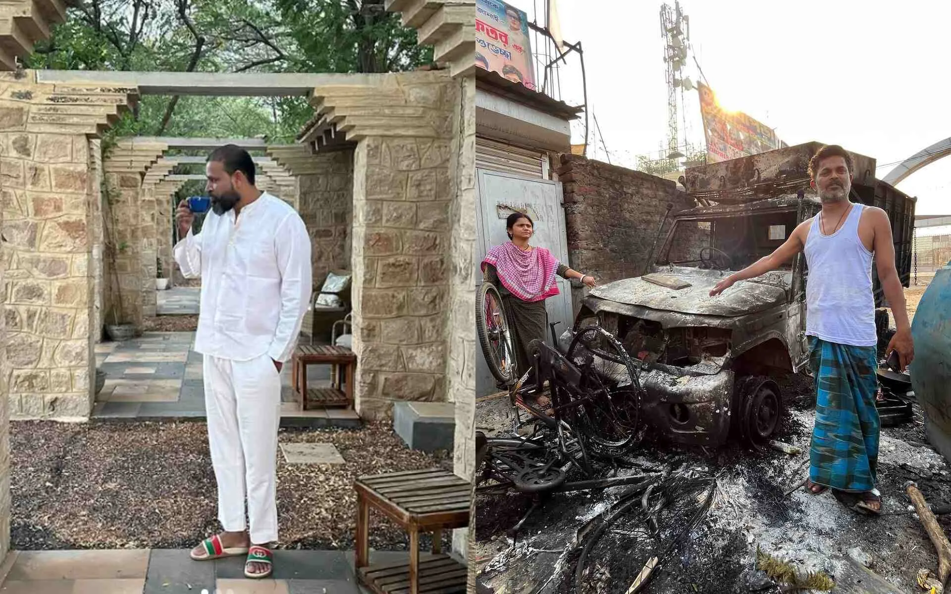 Yusuf Pathan Faces Backlashes (Source: @yusuf_pathan/instagram.com, @Sreya_Chatterjee/x.com)