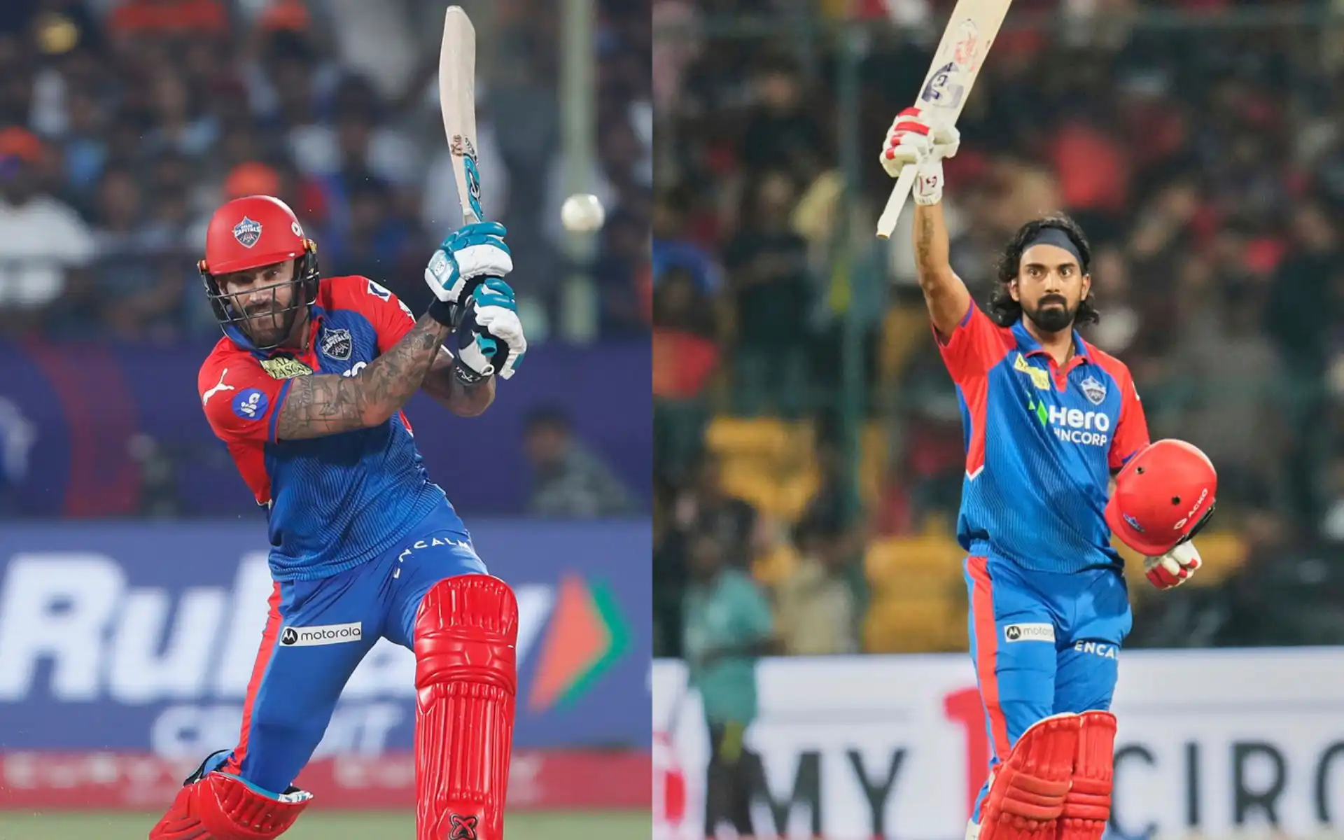 Faf du Plessis and KL Rahul [Source: AP Photos]