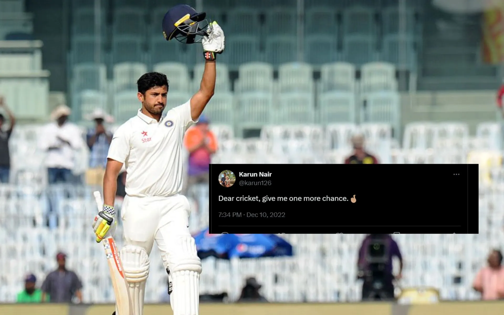 Karun Nair's Urge For A Comeback (Source: rajasthanroyals/x.com, @karun126/x.com)