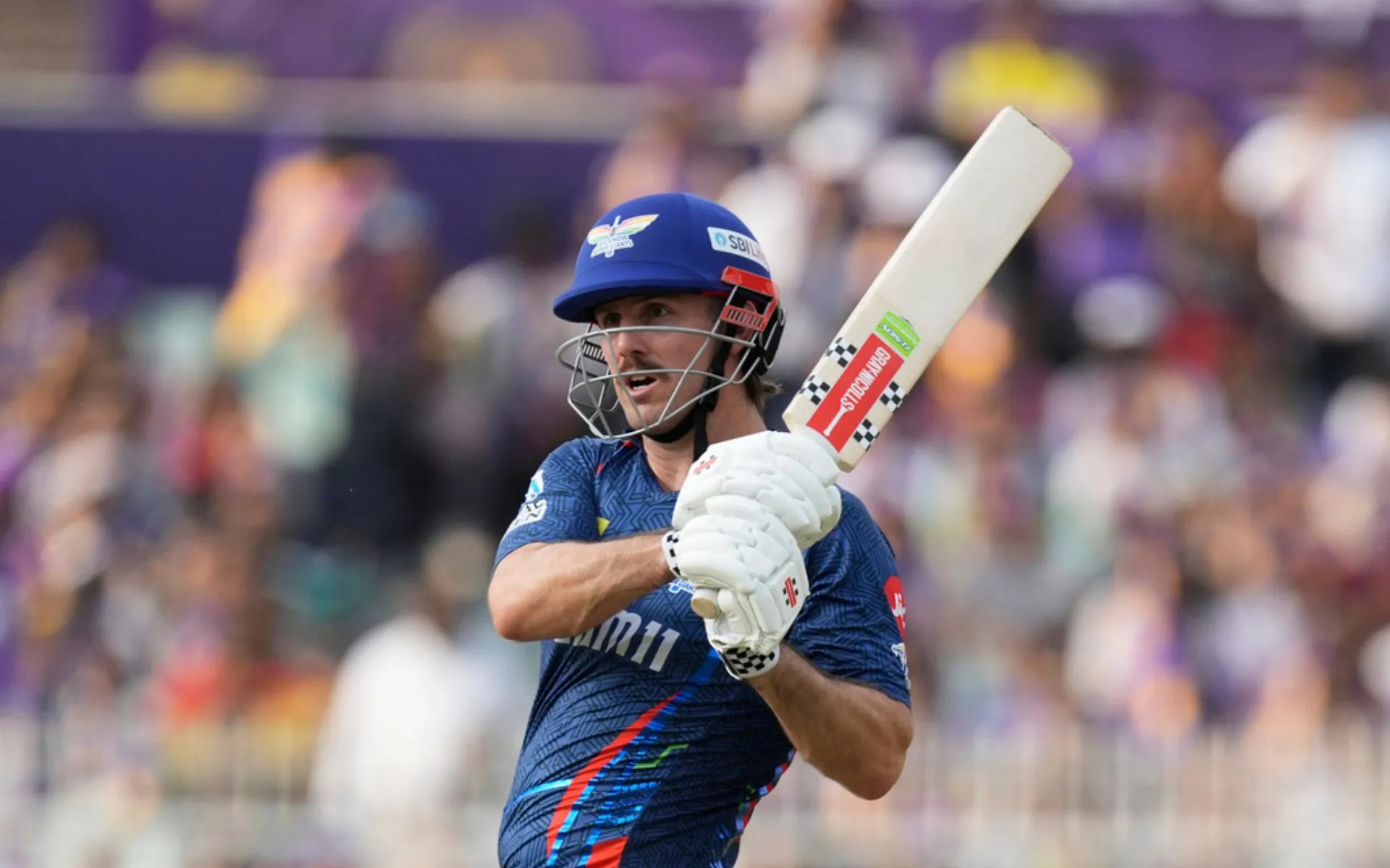Mitchell Marsh in action [Source: AP]
