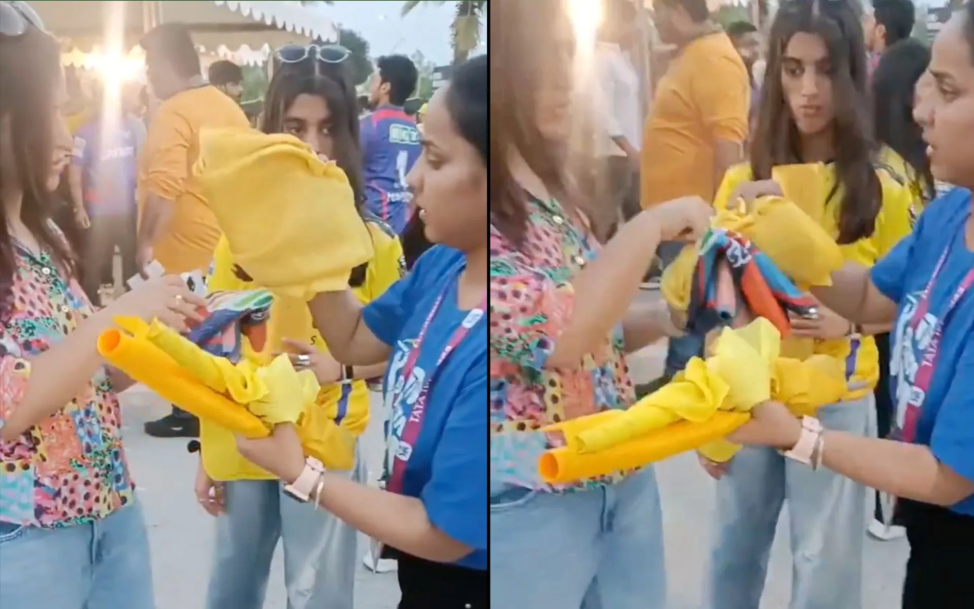 CSK vs LSG - (Source : @ScreenGrab)