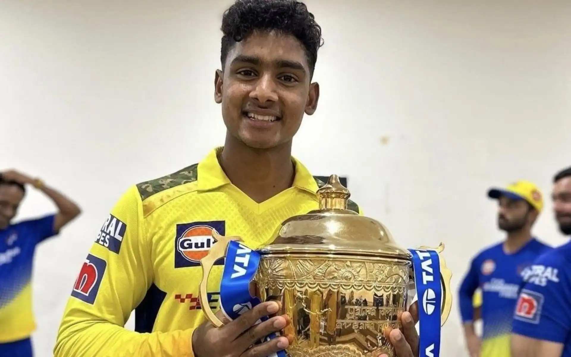 Shaik Rasheed for CSK (Source:@internetumpire/X.com)