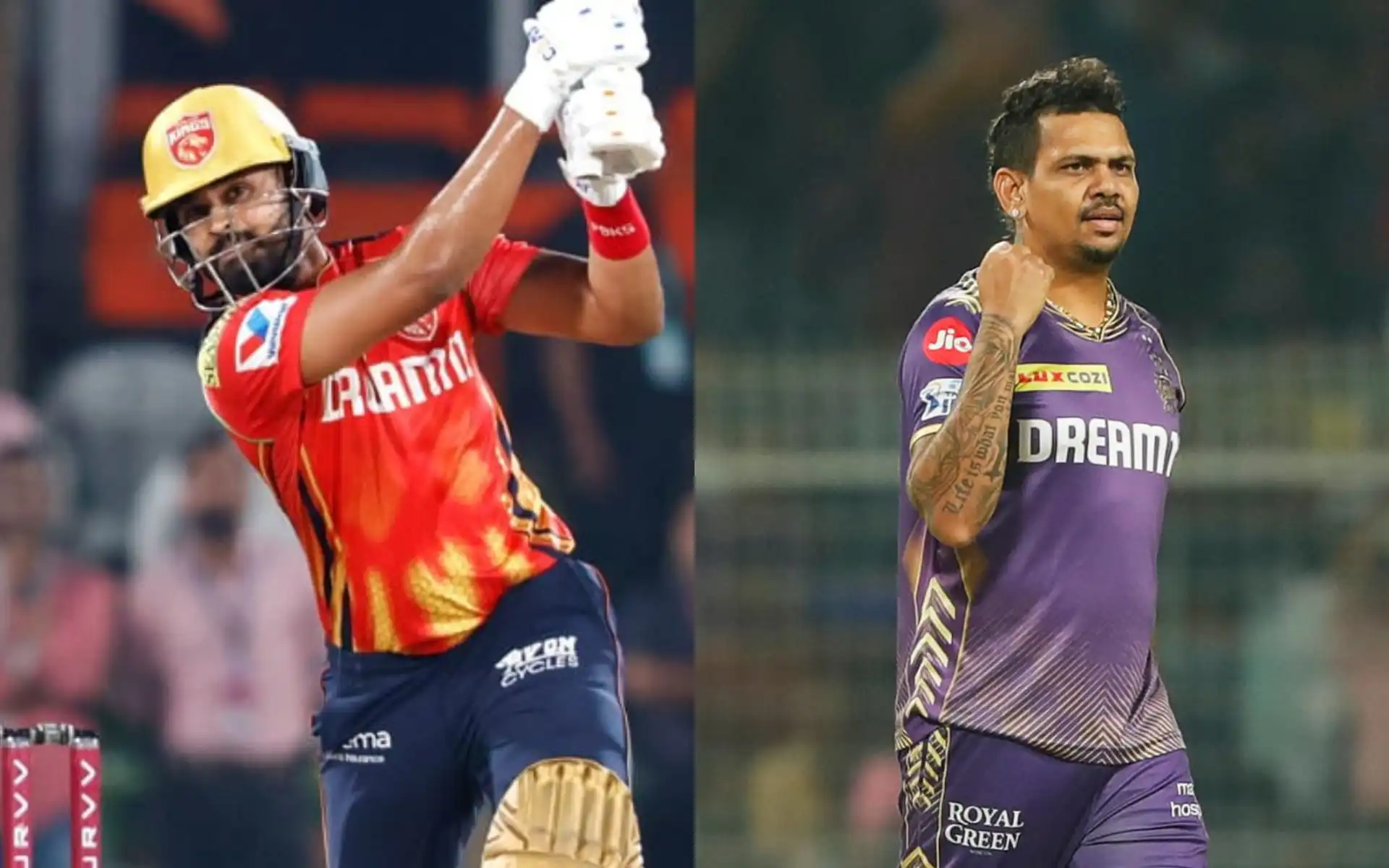Shreyas Iyer and Sunil Narine will be in action. [Source - IPL/x.com]