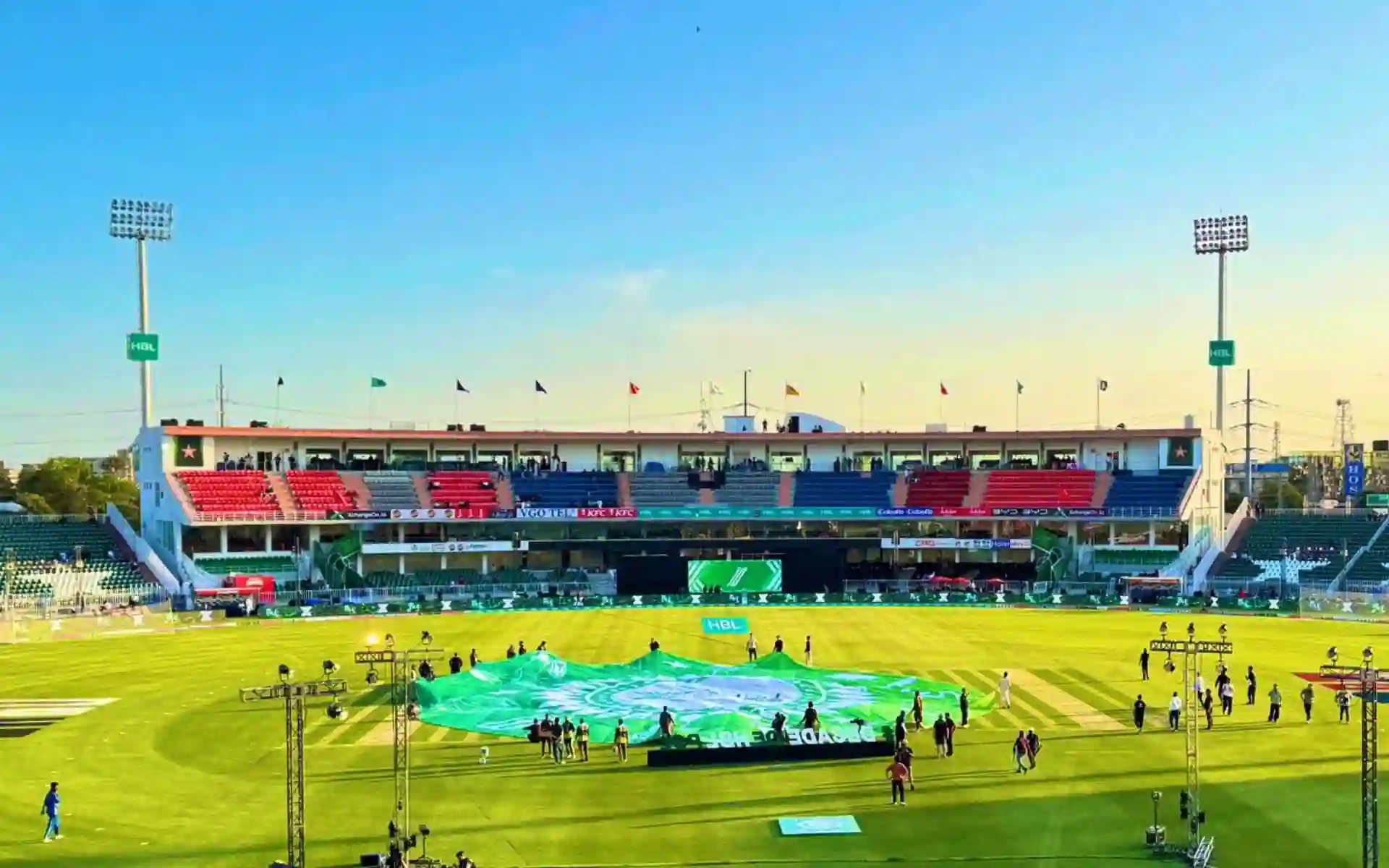 Pindi Stadium pitch report [Source: @iamAhmadhaseeb/X.com]
