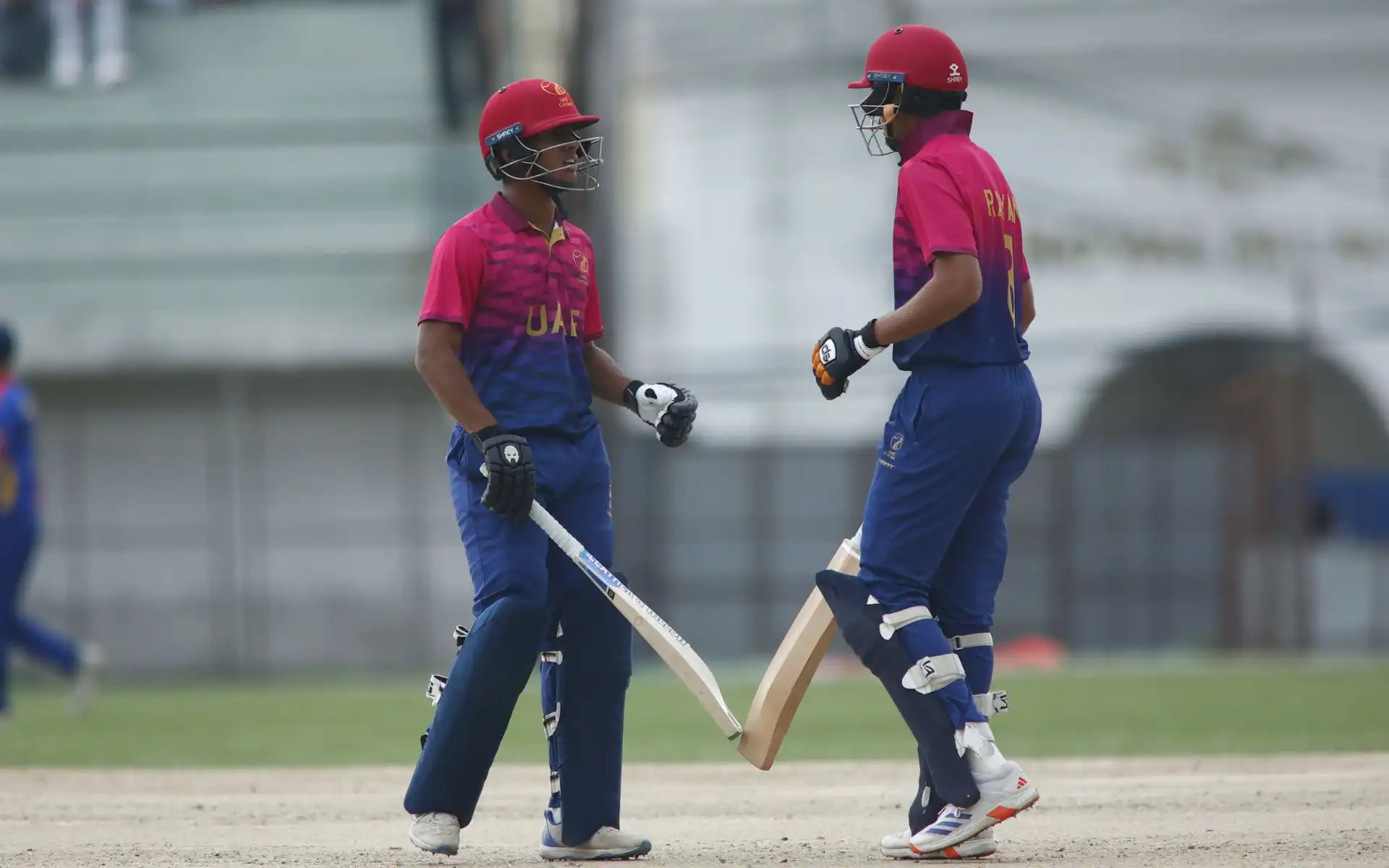 UAE U19 vs OMN U19 [Source: @EmiratesCricket/x]