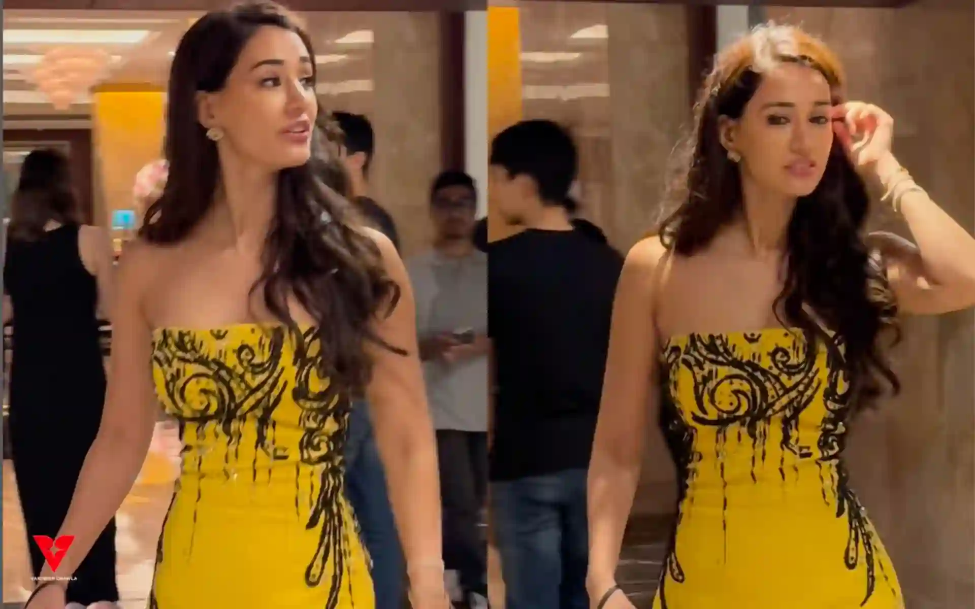 Bollywood Diva Disha Patani Spotted Exiting An Event With Famous Indian Cricketer