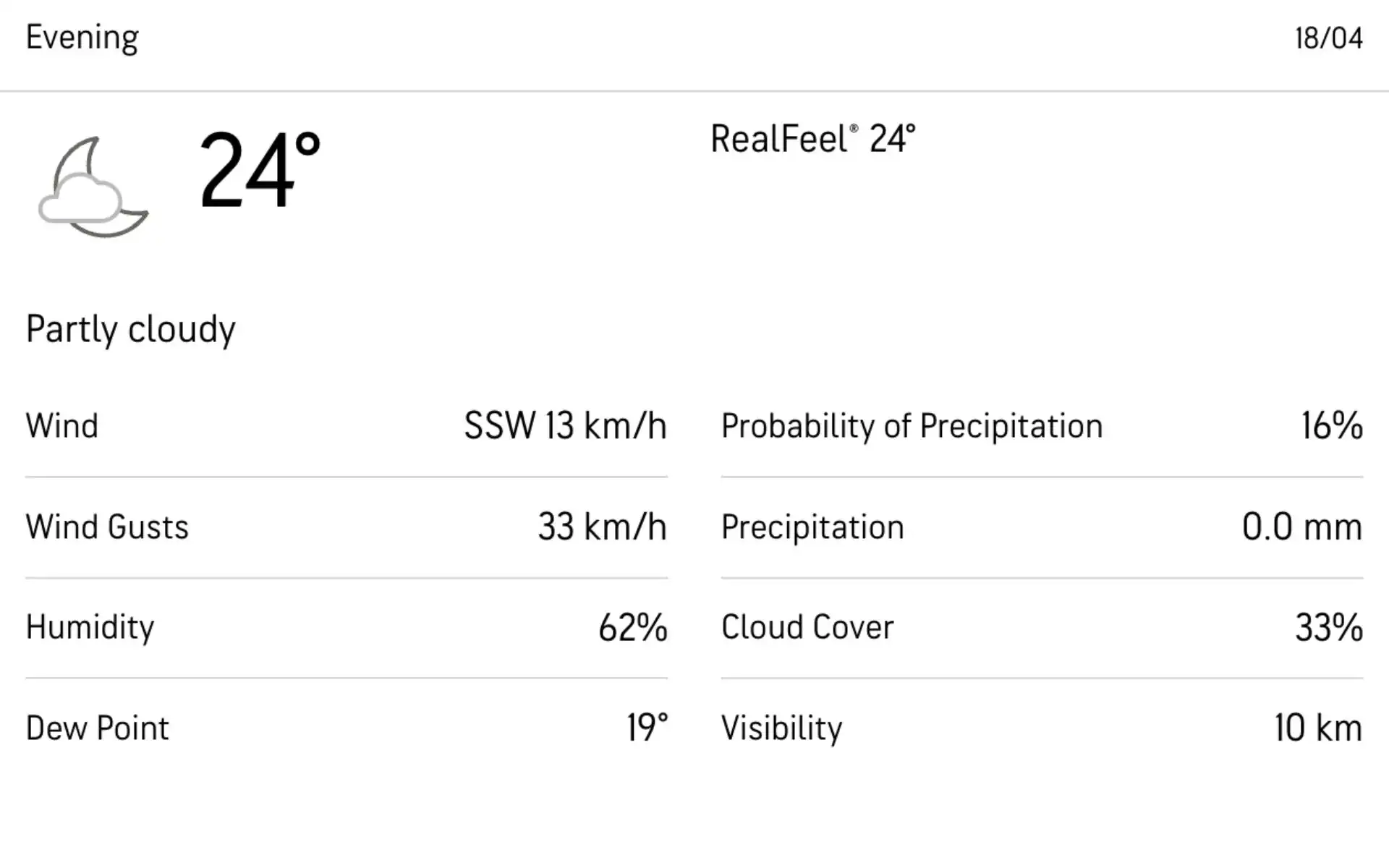 Bengaluru weather forecast [Source: AccuWeather]