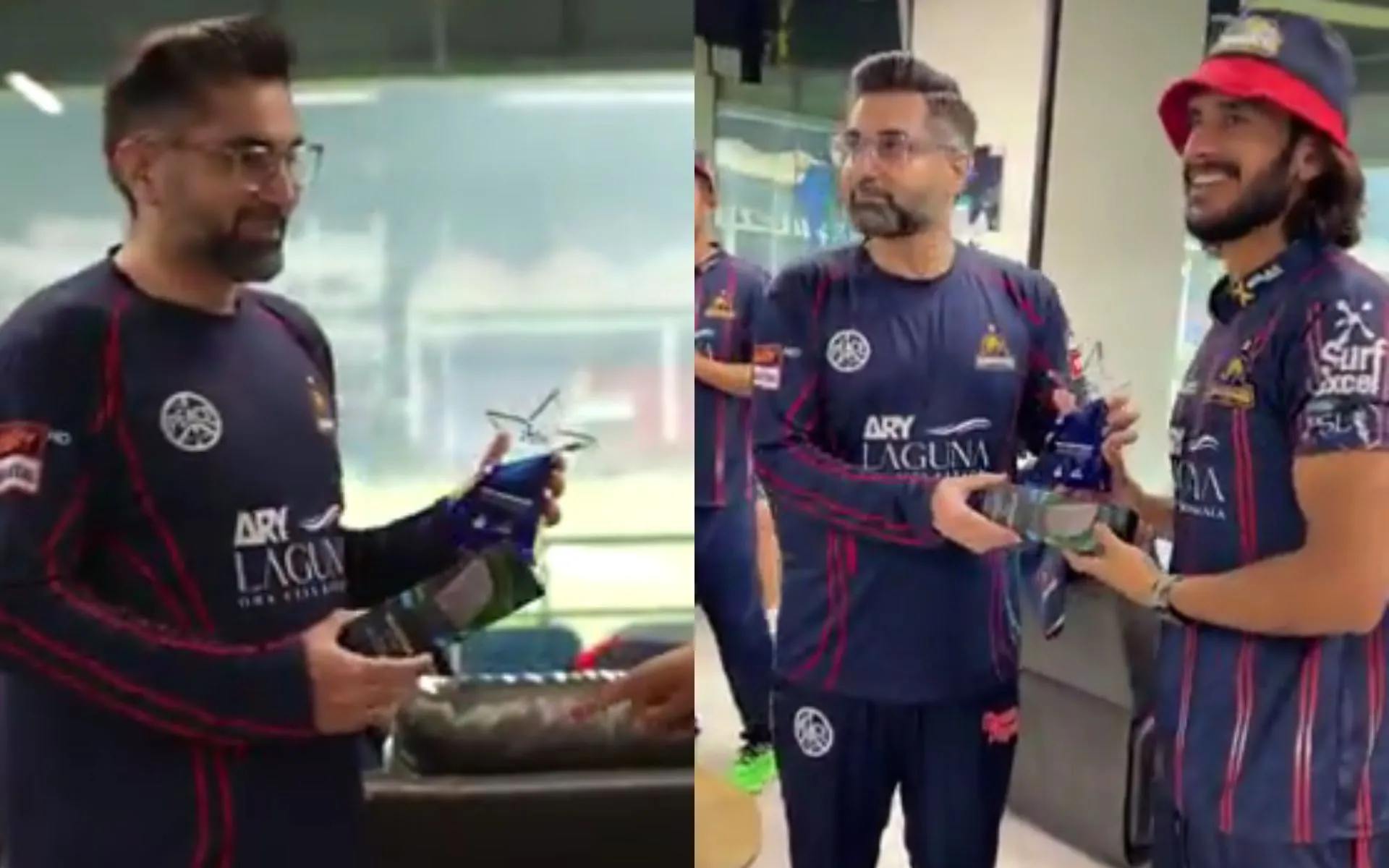 Hasan Ali won a hair trimmer in PSL 2025 [Source: @KarachiKingsARY/x.com]