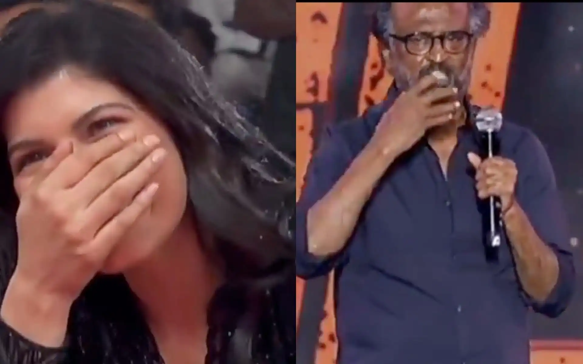 Kavya Maran and Rajnikanth (Source:@sasiguys/X.com)