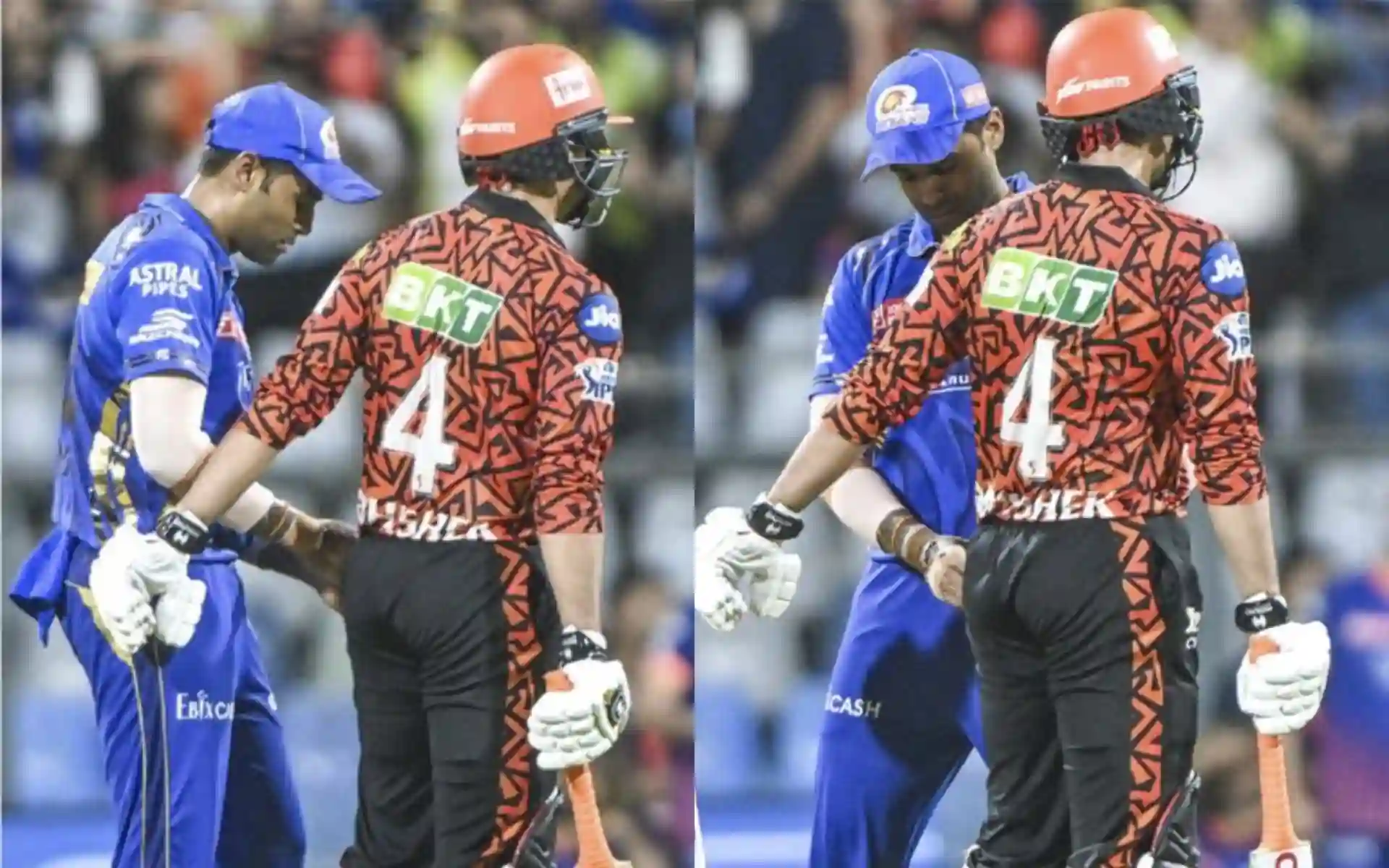 Hilarious! SKY Inspects Abhishek Sharma's Pocket For A Hidden Note In MI vs SRH IPL Match