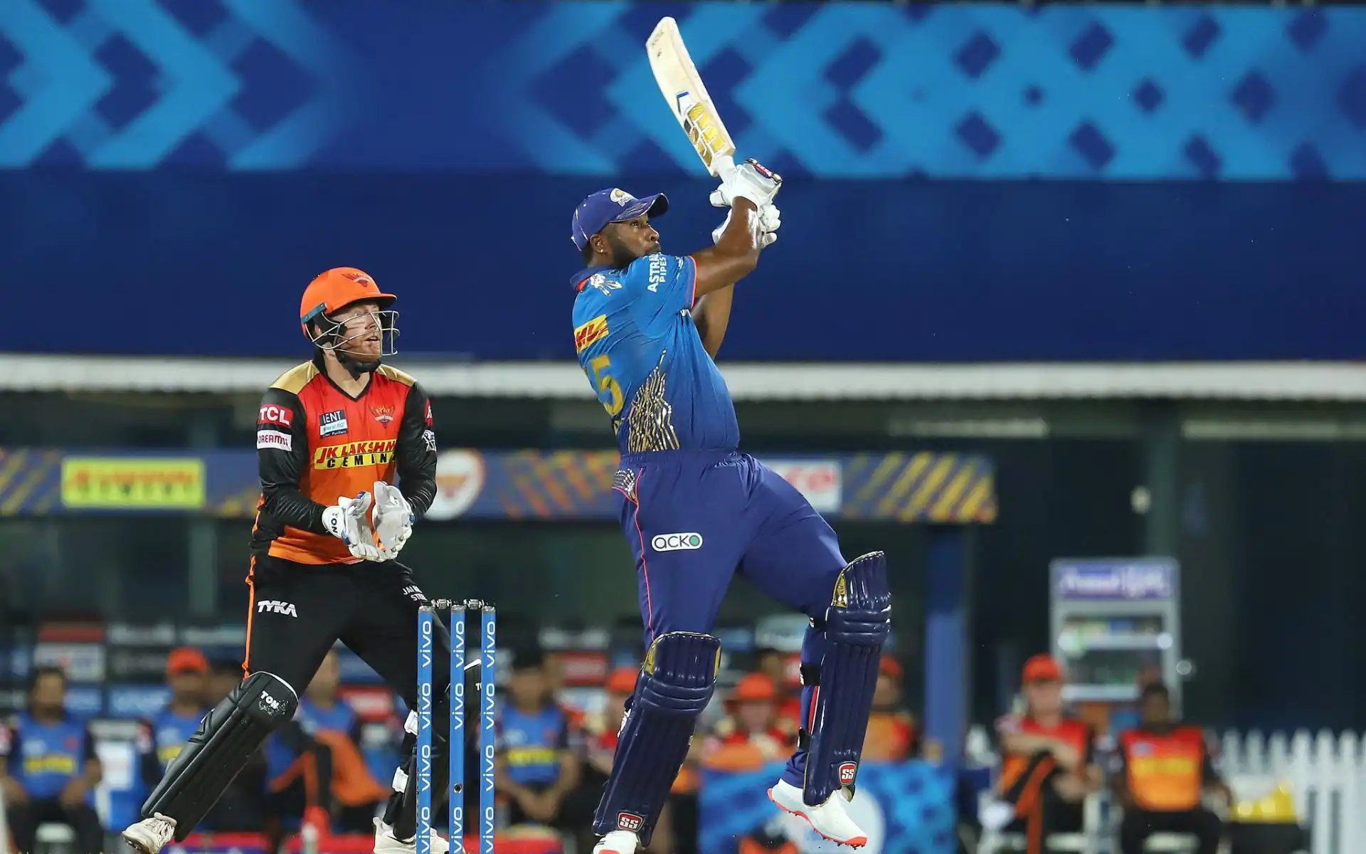 5. Kieron Pollard - 85 Sixes At Wankhede Stadium, Mumbai [Source: @allaboutcric_/X.com]
