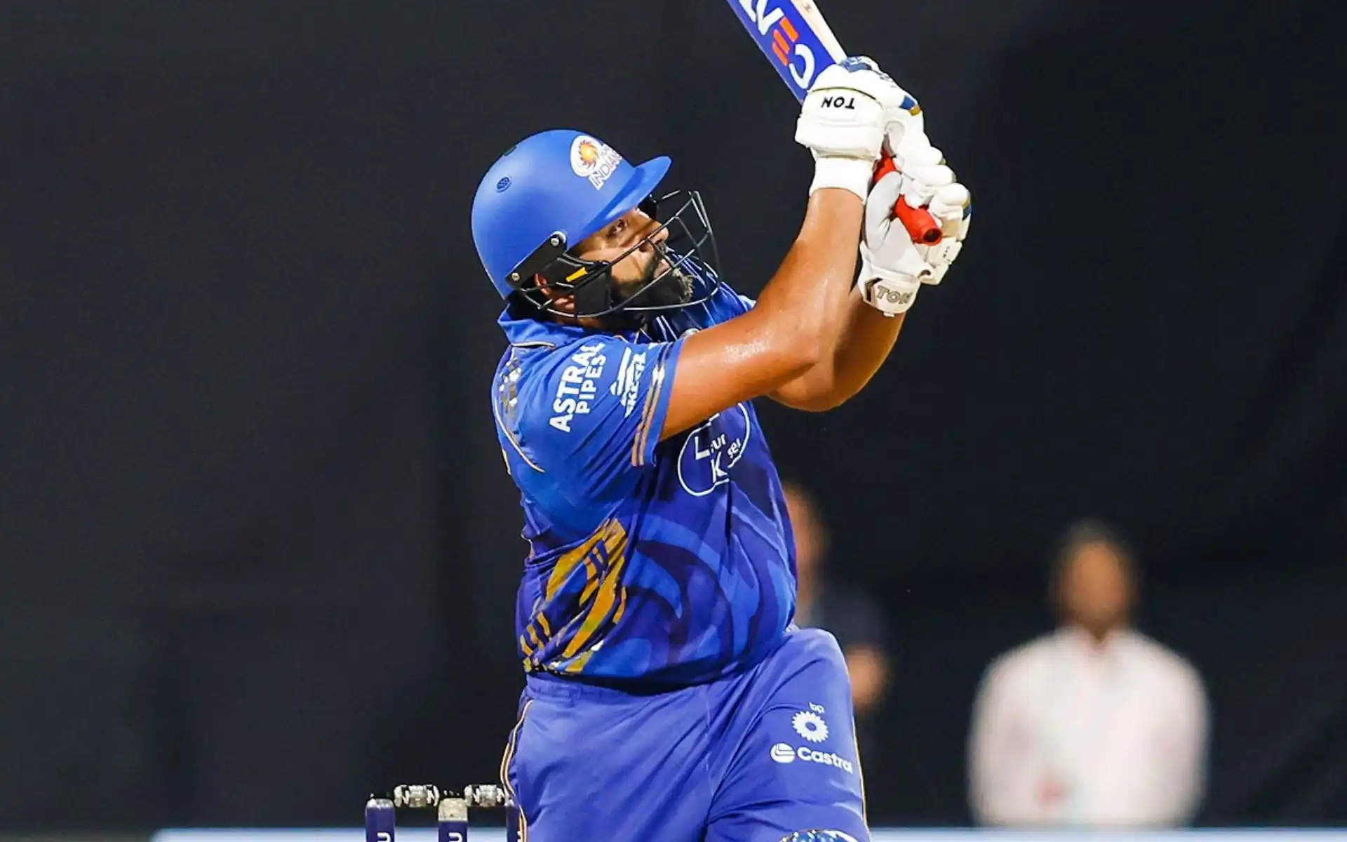 4. Rohit Sharma - 102 Sixes At Wankhede Stadium, Mumbai [Source: @mipaltan/X.com]