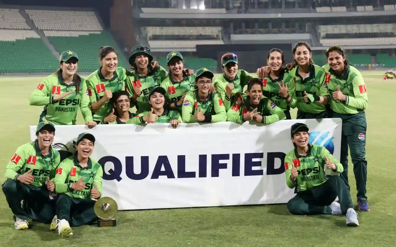 Pakistan Women qualifies for Women's World Cup 2025 [Source: @TheRealPCB/X.com]