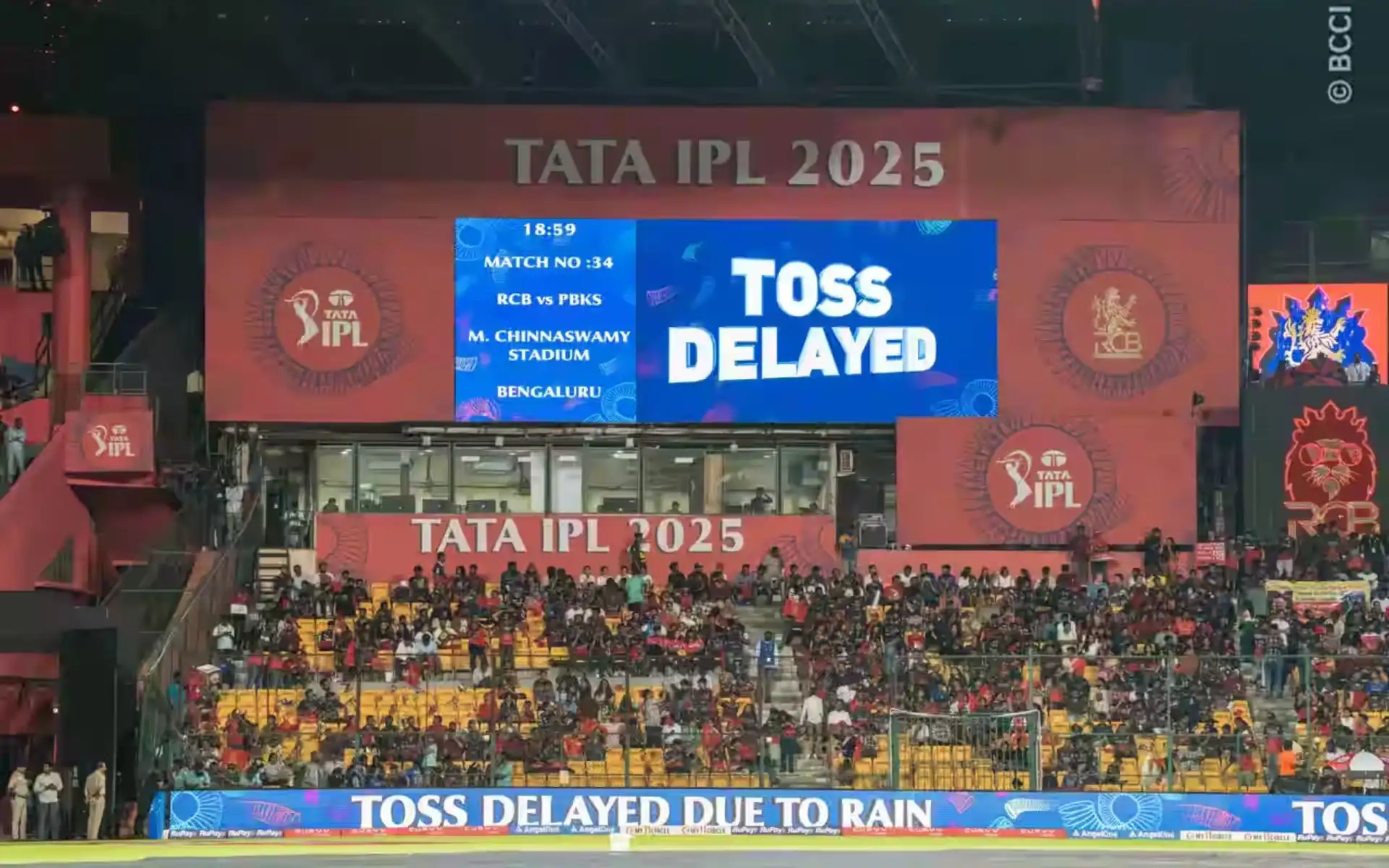 Toss Delayed In Bengaluru: Results Of All Rain-Marred IPL Matches At Chinnaswamy
