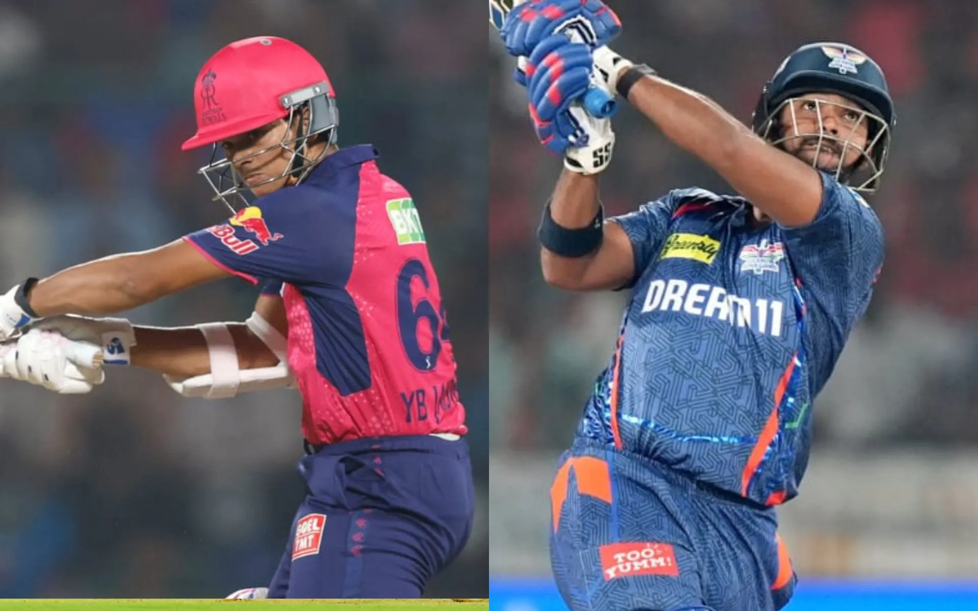 Yashasvi Jaiswal and Nicholas Pooran will be in action. [Source - IPL/x.com]