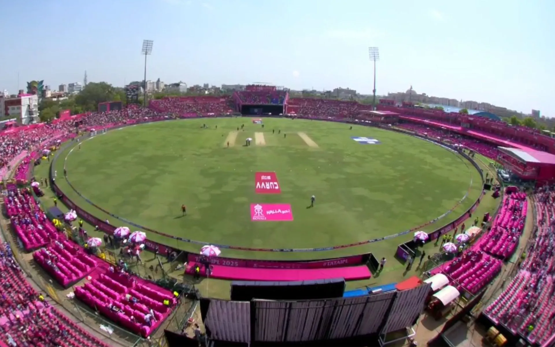 Sawai Mansingh Stadium [Source: @ShirazHassan/X]