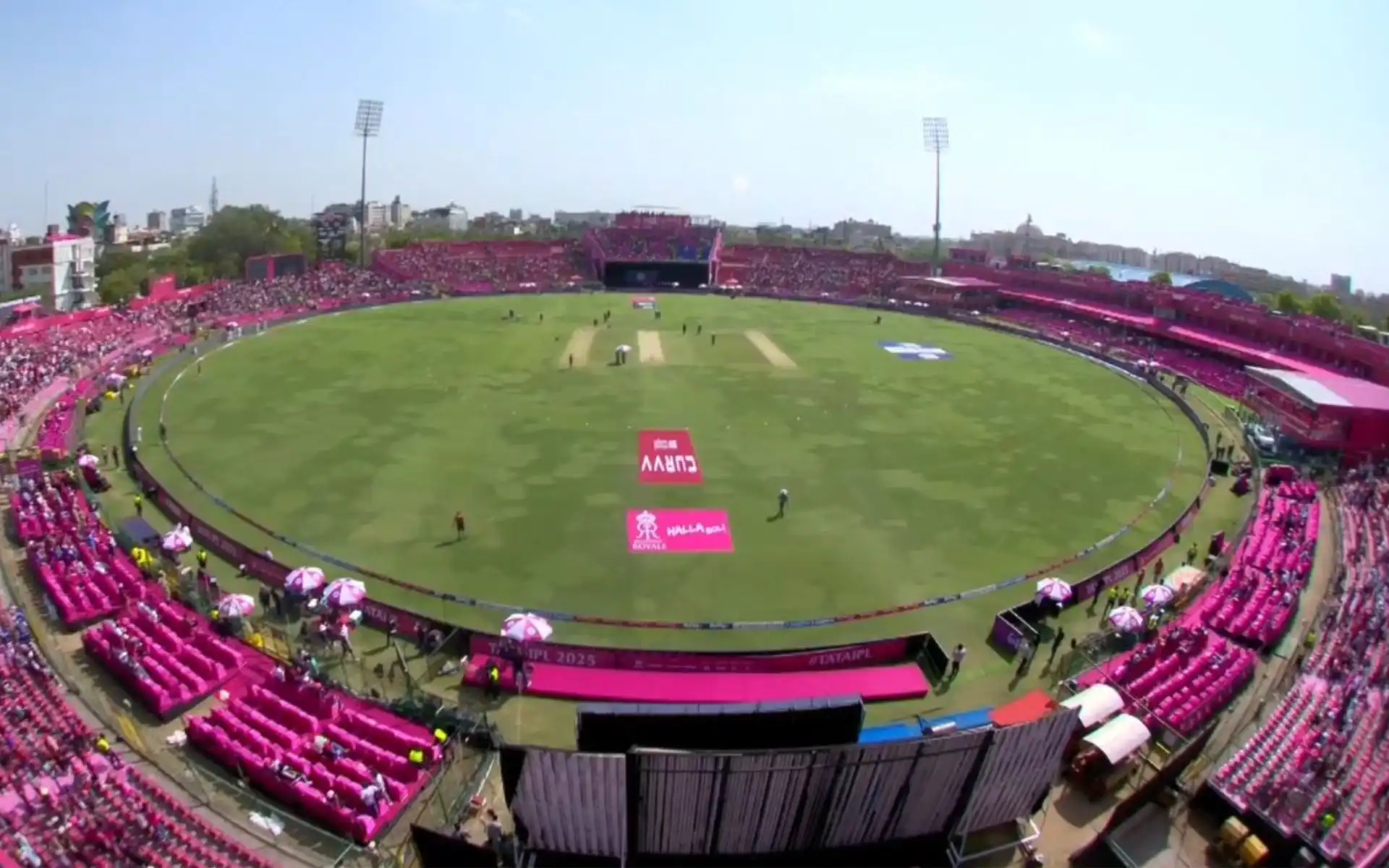 Sawai Mansingh Stadium [Source: @ShirazHassan/X]