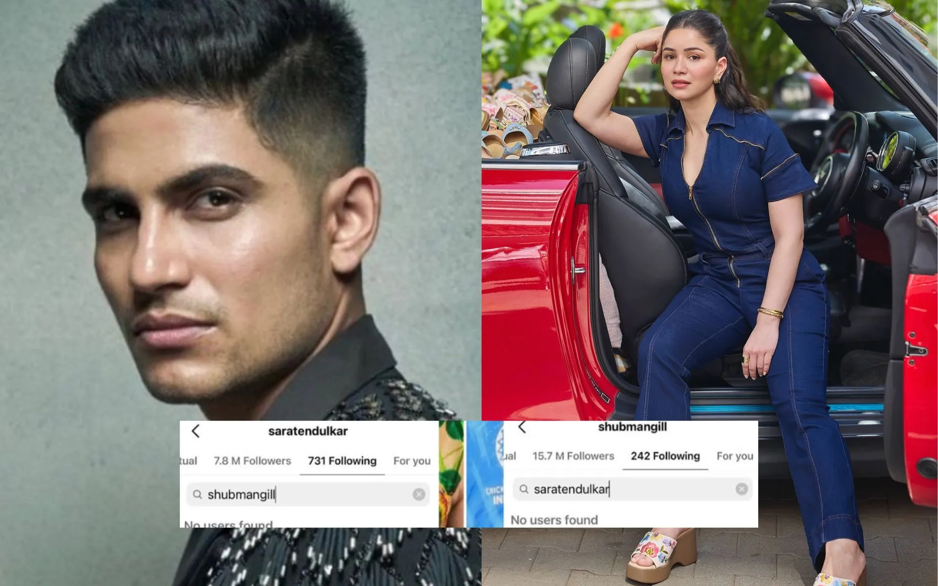 Shubman Gill And Sara Tendulkar (Source:@actresswoods/X.com)
