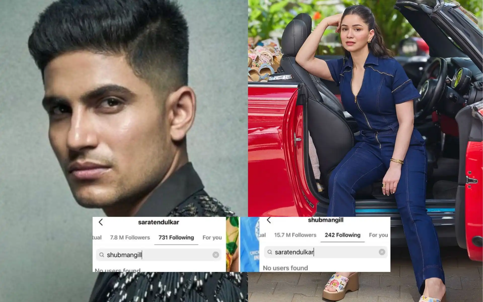 Shubman Gill And Sara Tendulkar (Source:@actresswoods/X.com)