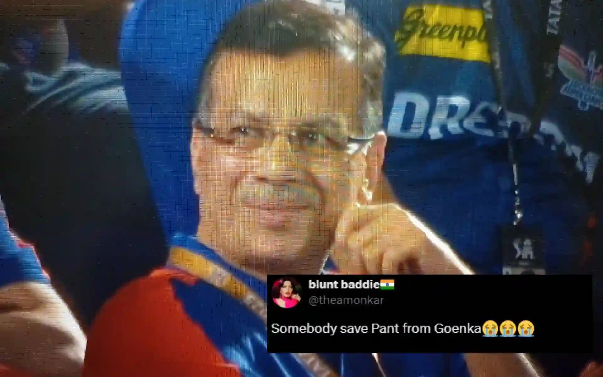 Sanjiv Goenka was in awe of Vaibhav Suryavanshi [Source: @apersoninfinity, @theamonkar/x.com]