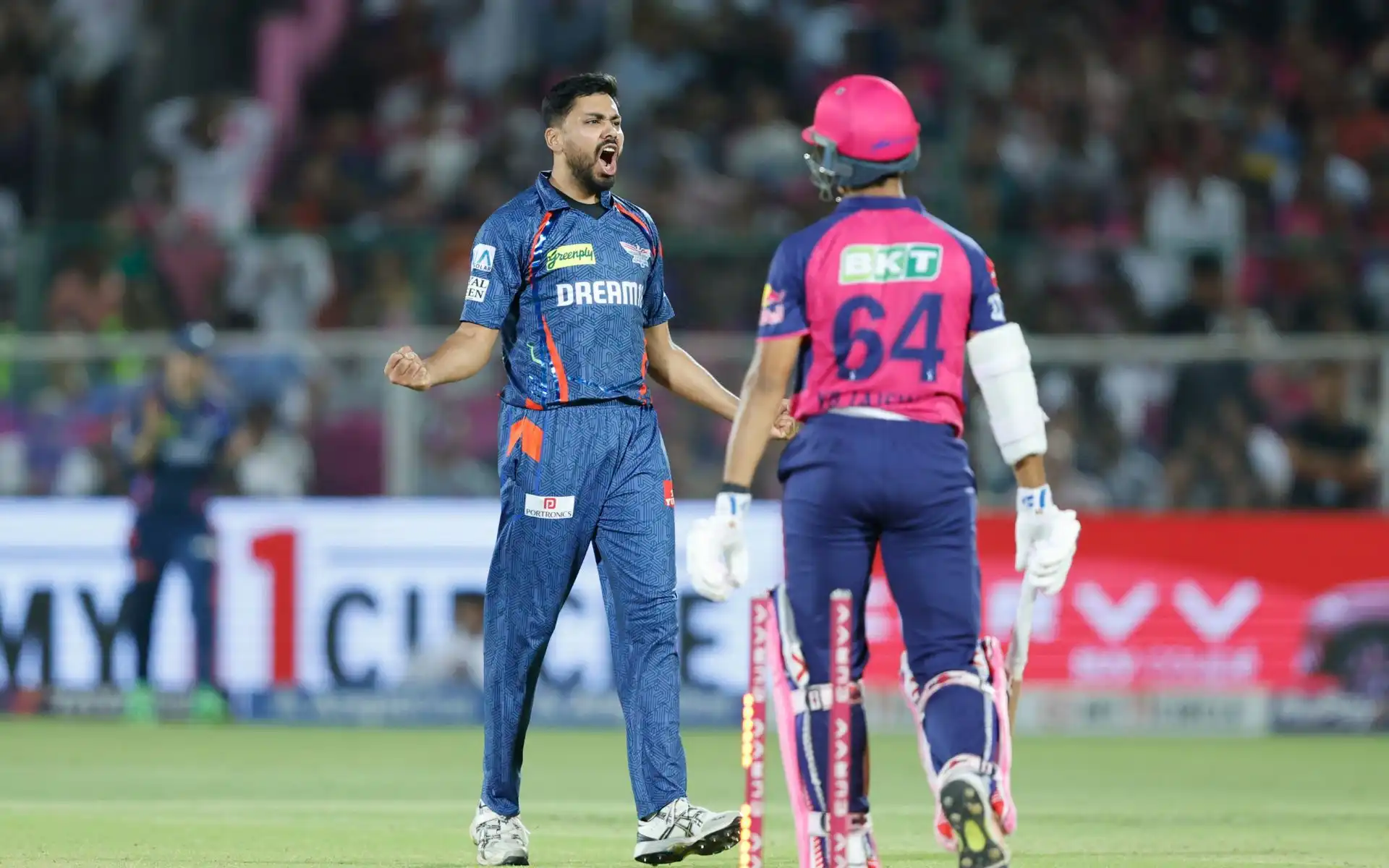 LSG beat RR in dramatic thriller [Source: @IPL/X.com]