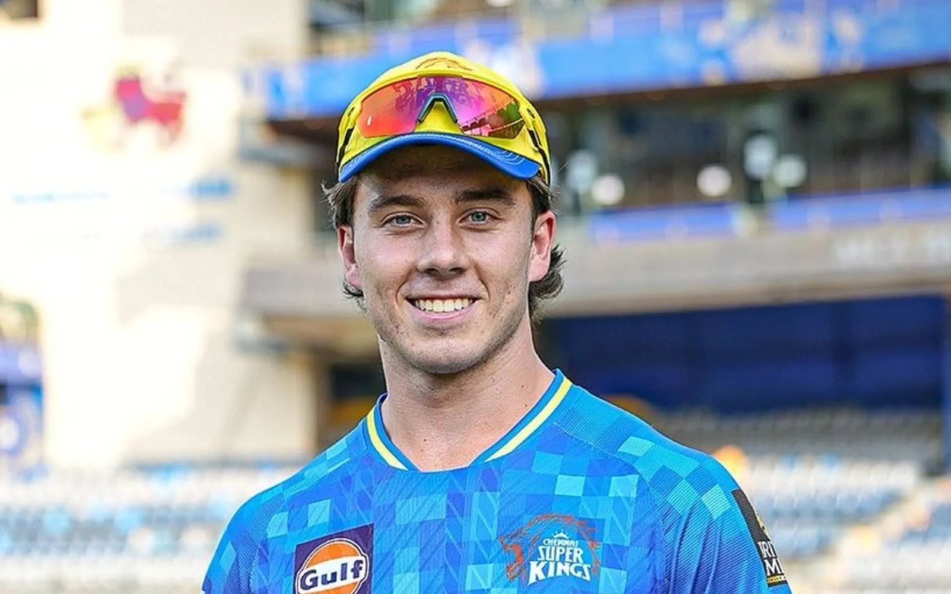 Dewald Brevis for CSK [Source: @Jay_Cricket12/x.com]
