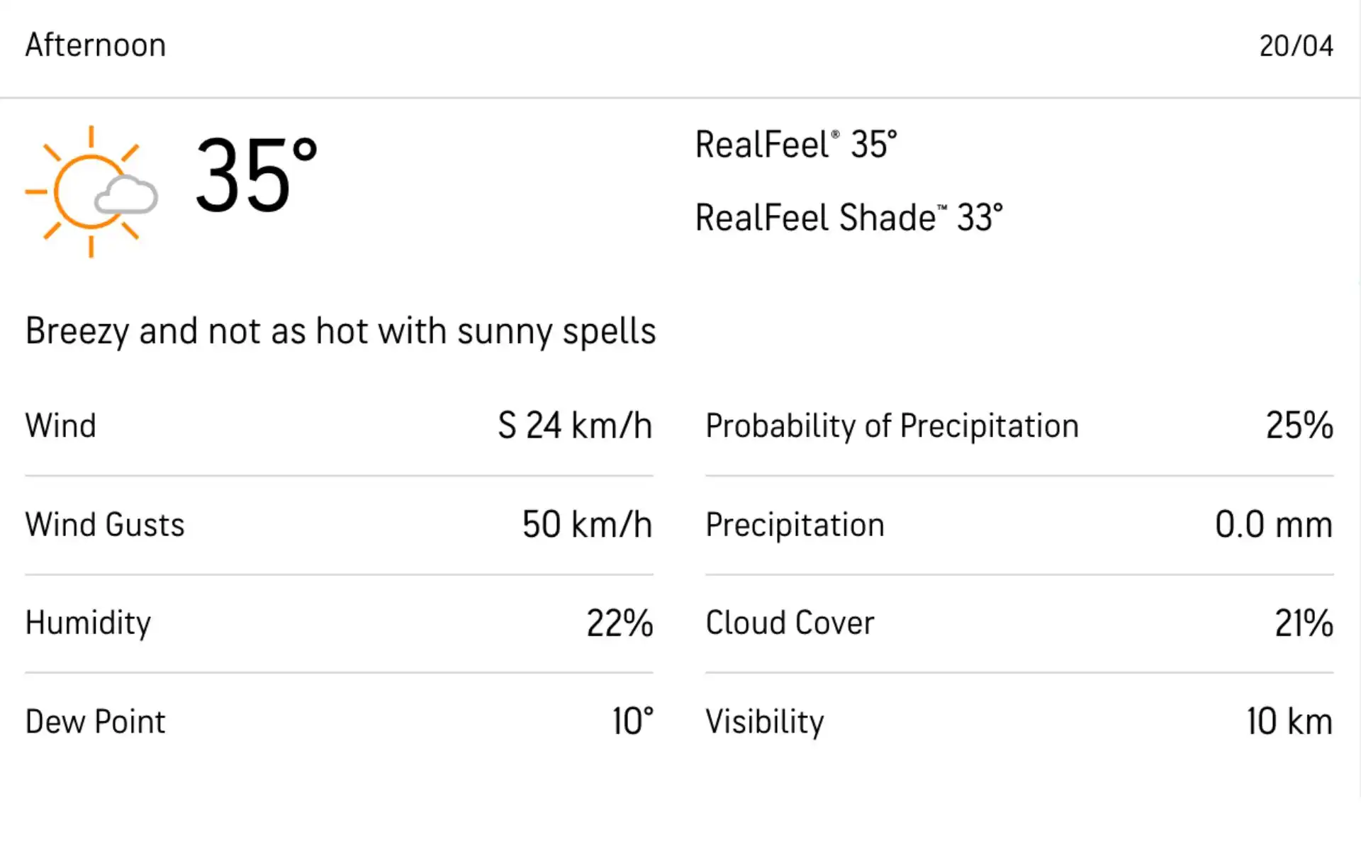 Mullanpur weather forecast [Source: AccuWeather]