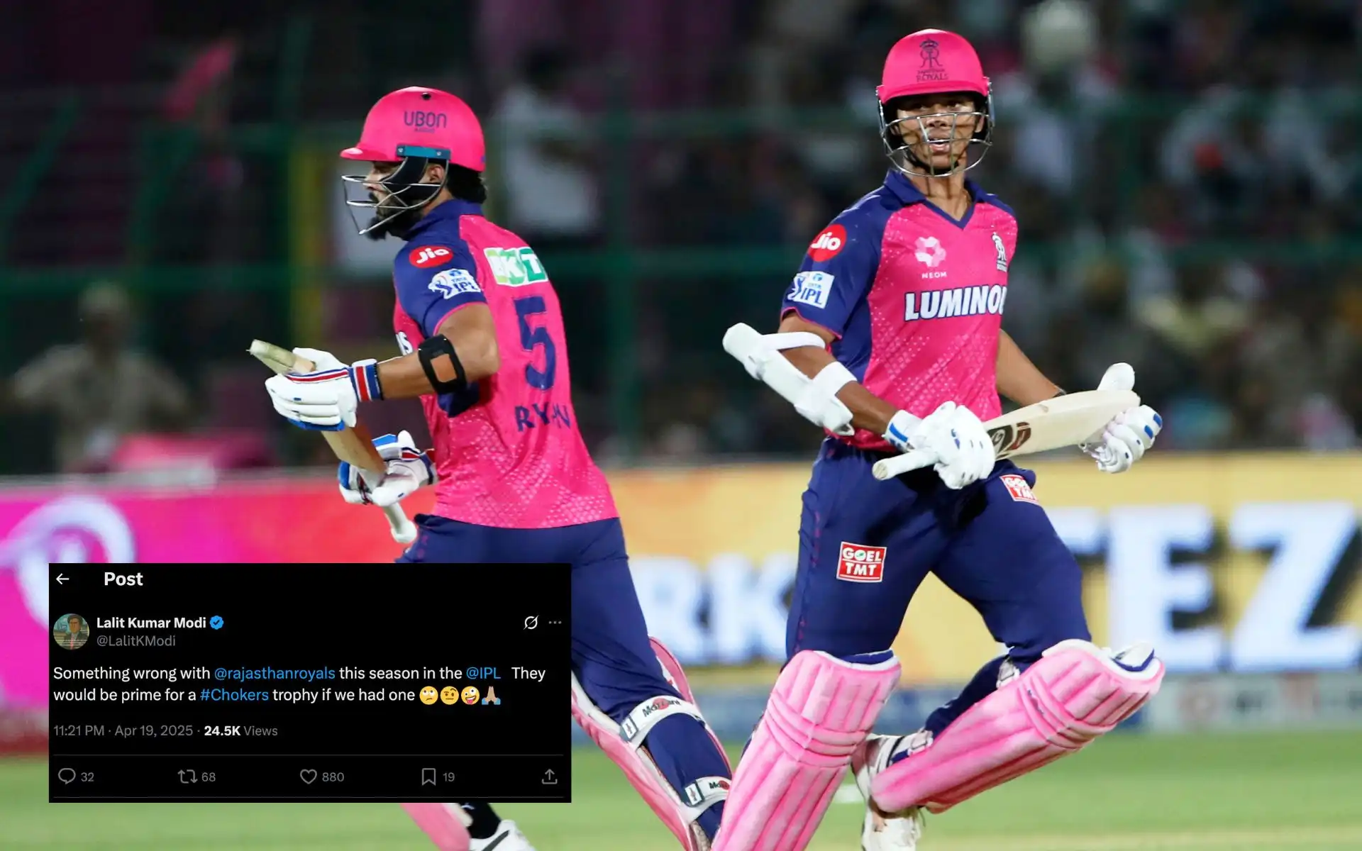 Lalit Modi tweets [Source: AP Photos]