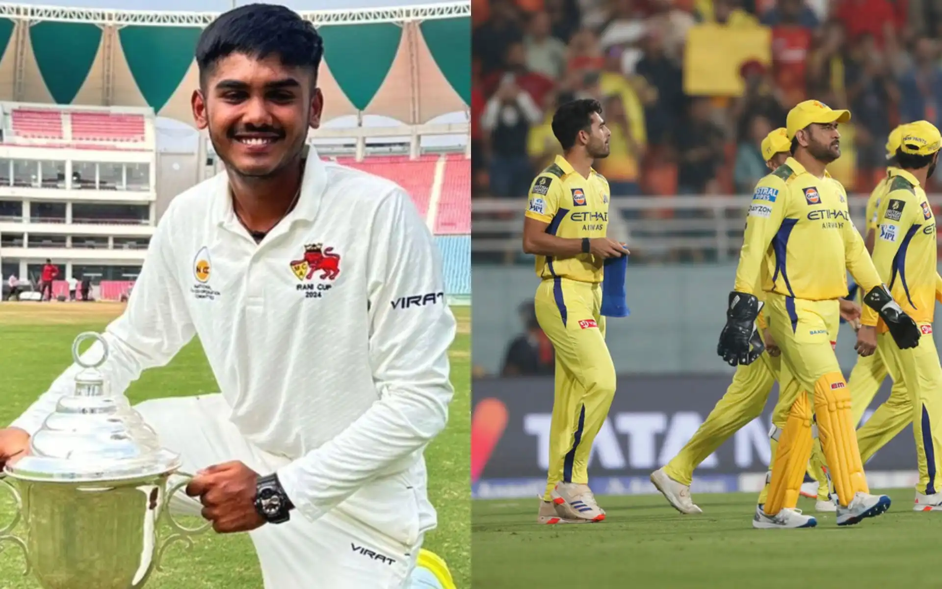 Ayush Mhatre has joined CSK [Source: AP, @mufaddal_vohra/X]