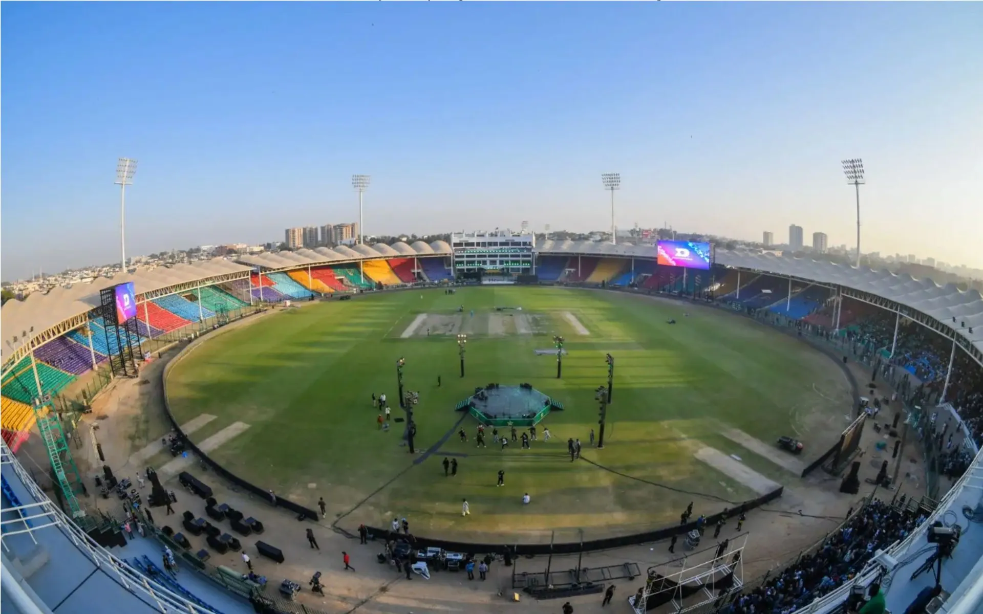National Stadium Karachi [Source: Karachi pitch report [Source: @TheRealPCB/x.com]