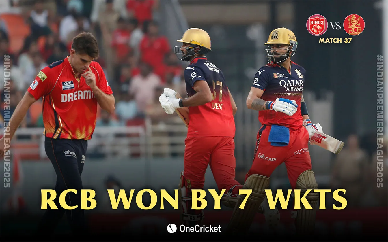 RCB vs PBKS [Source: AP]