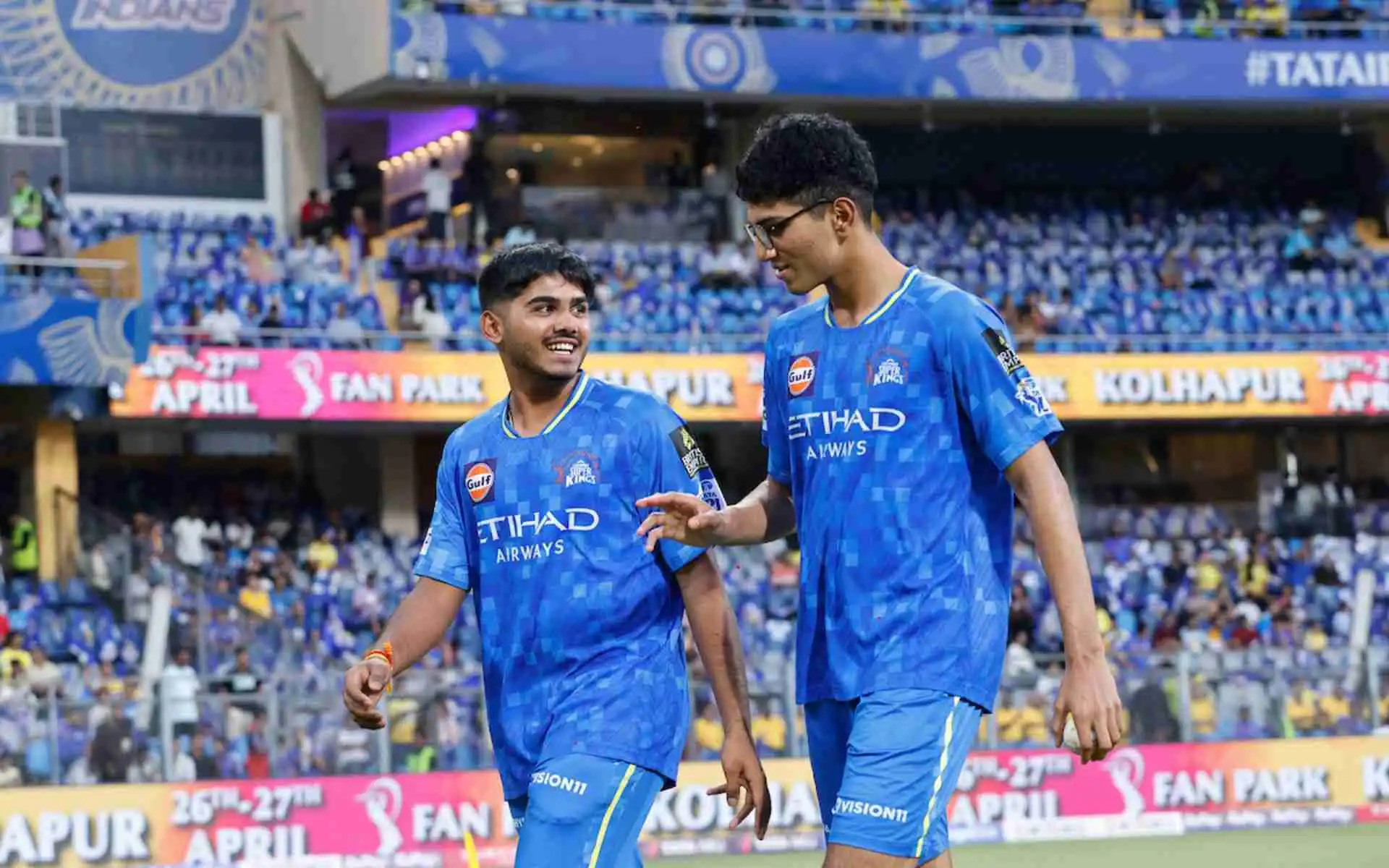 Ayush Mhatre at the Wankhede (Source: AP Photos)