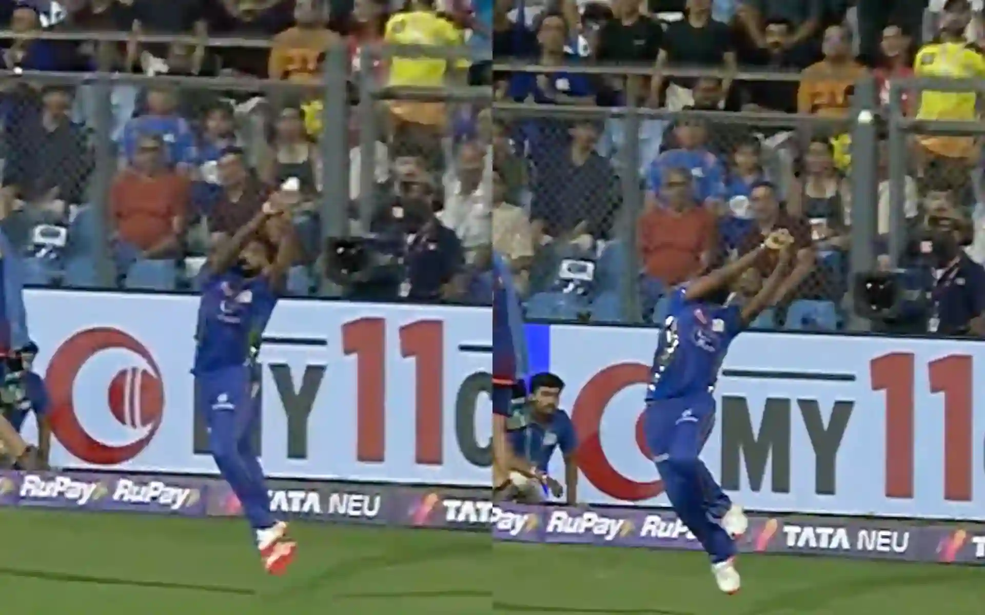 Jasprit Bumrah Commits Crime On Field; Volleys Dube's Catch For A Maximum Jasprit Bumrah Commits Crime On Field; Volleys Dube's Catch For A Maximum
