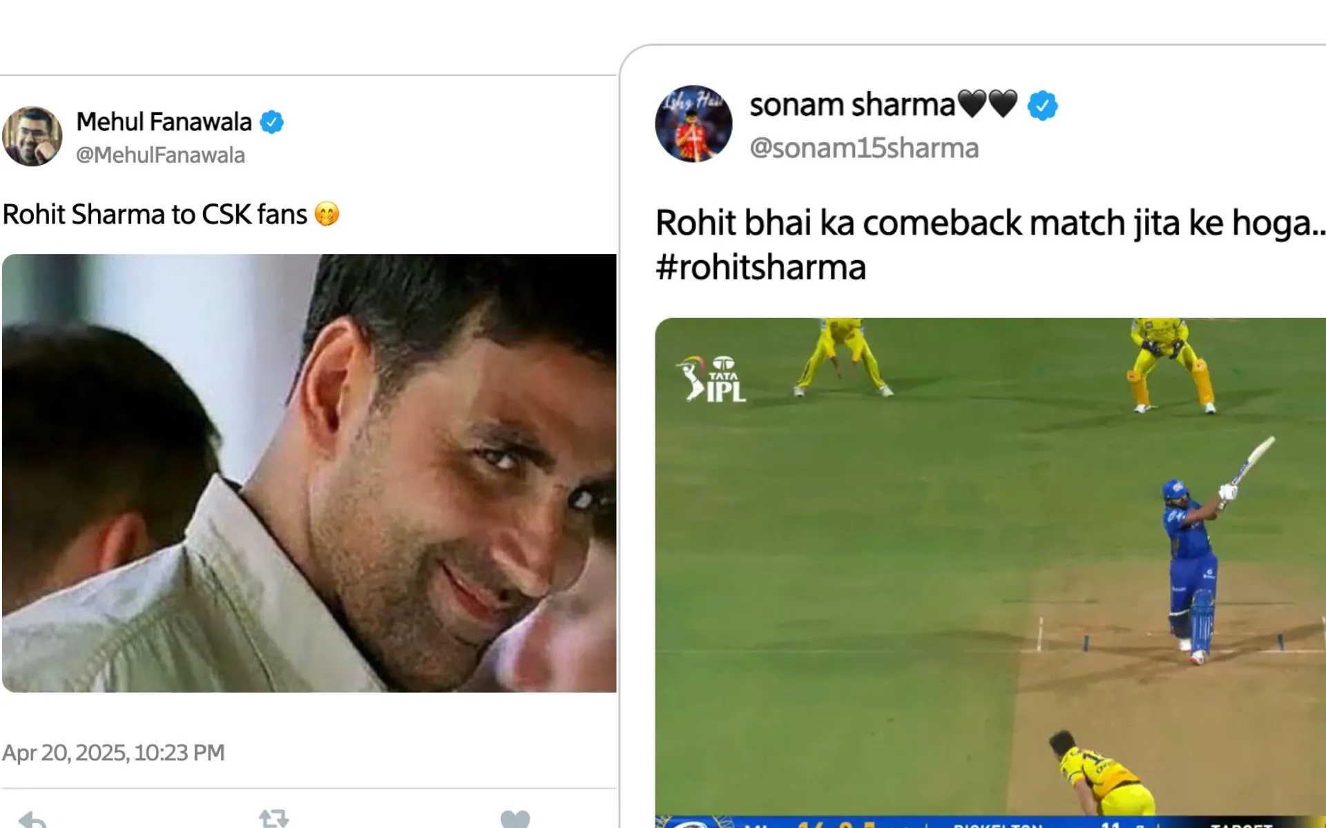 Rohit Sharma - (Source : @Johns/X.com)