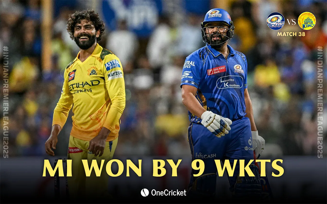MI vs CSK [Source: OneCricket]