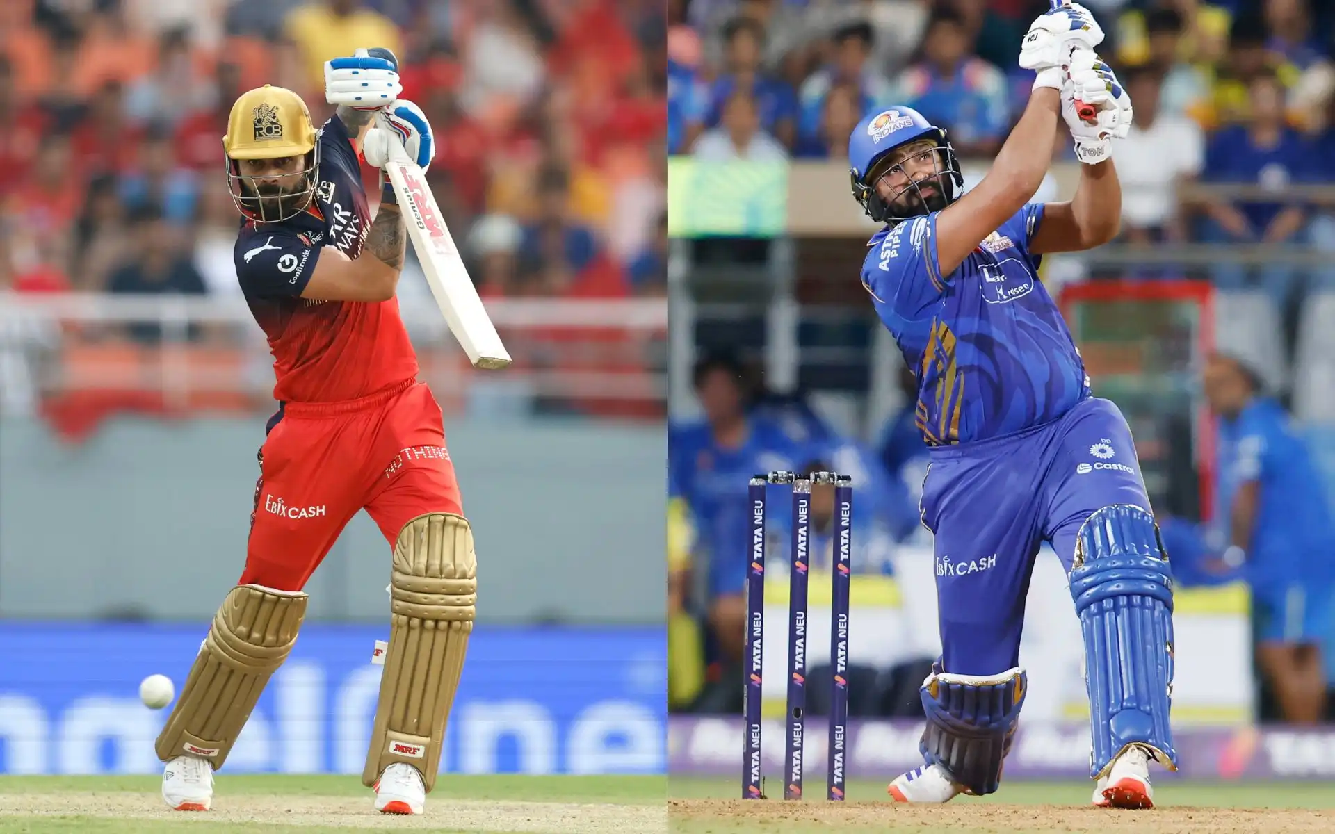 Virat Kohli and Rohit Sharma [Source: @IPL/x]