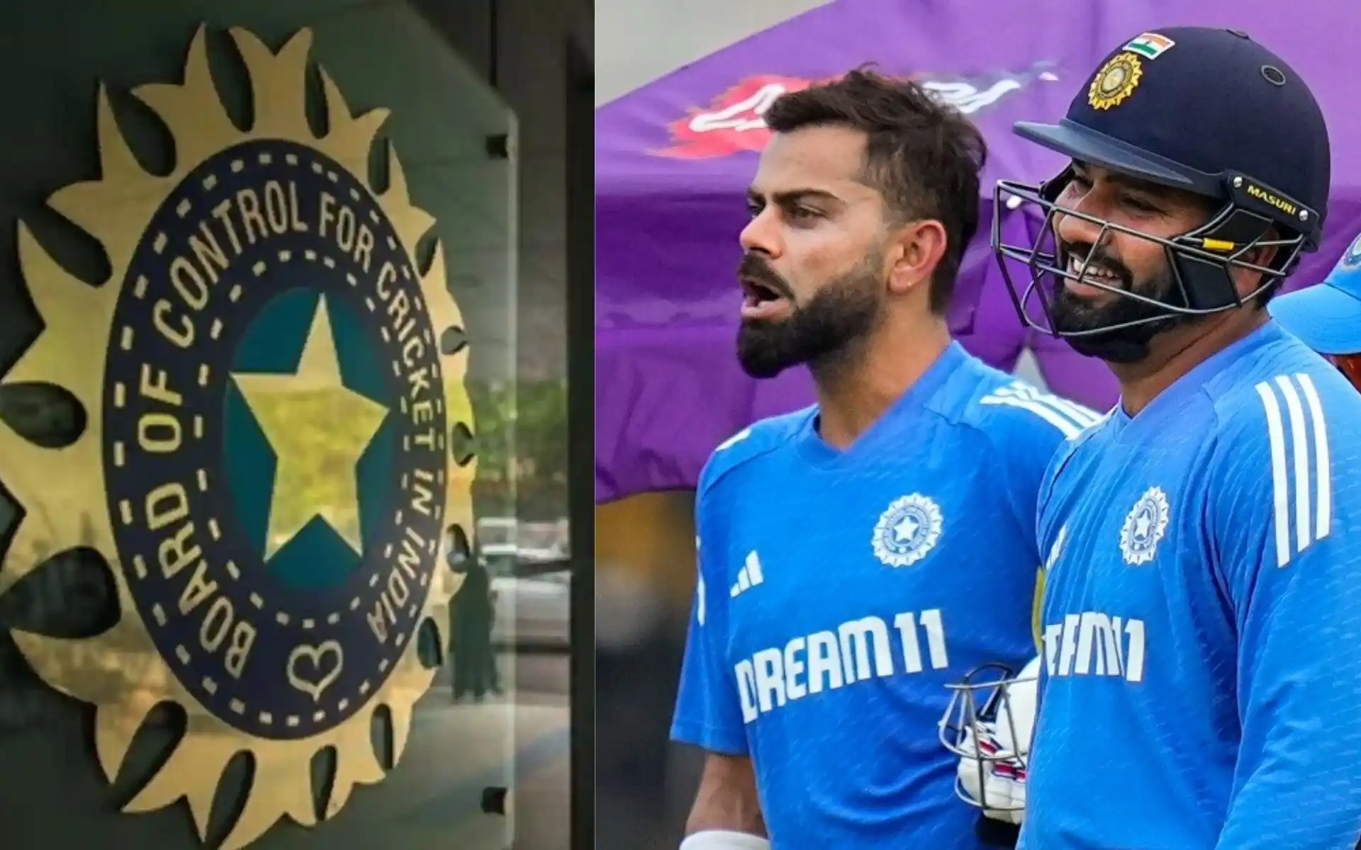 Virat Kohli and Rohit Sharma [Source: @ImTanujSingh/X]