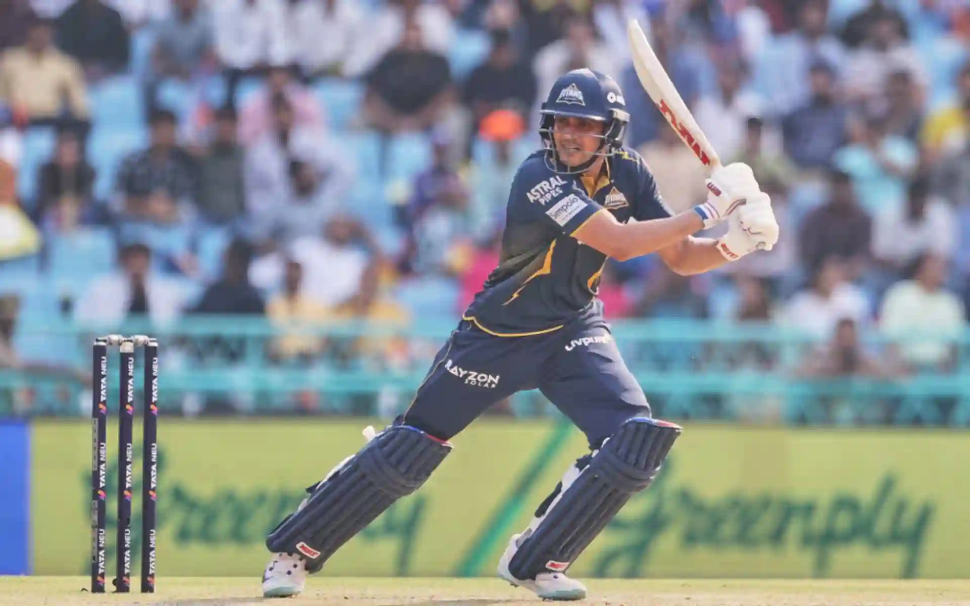 Shubman Gill in action [Source: AP]