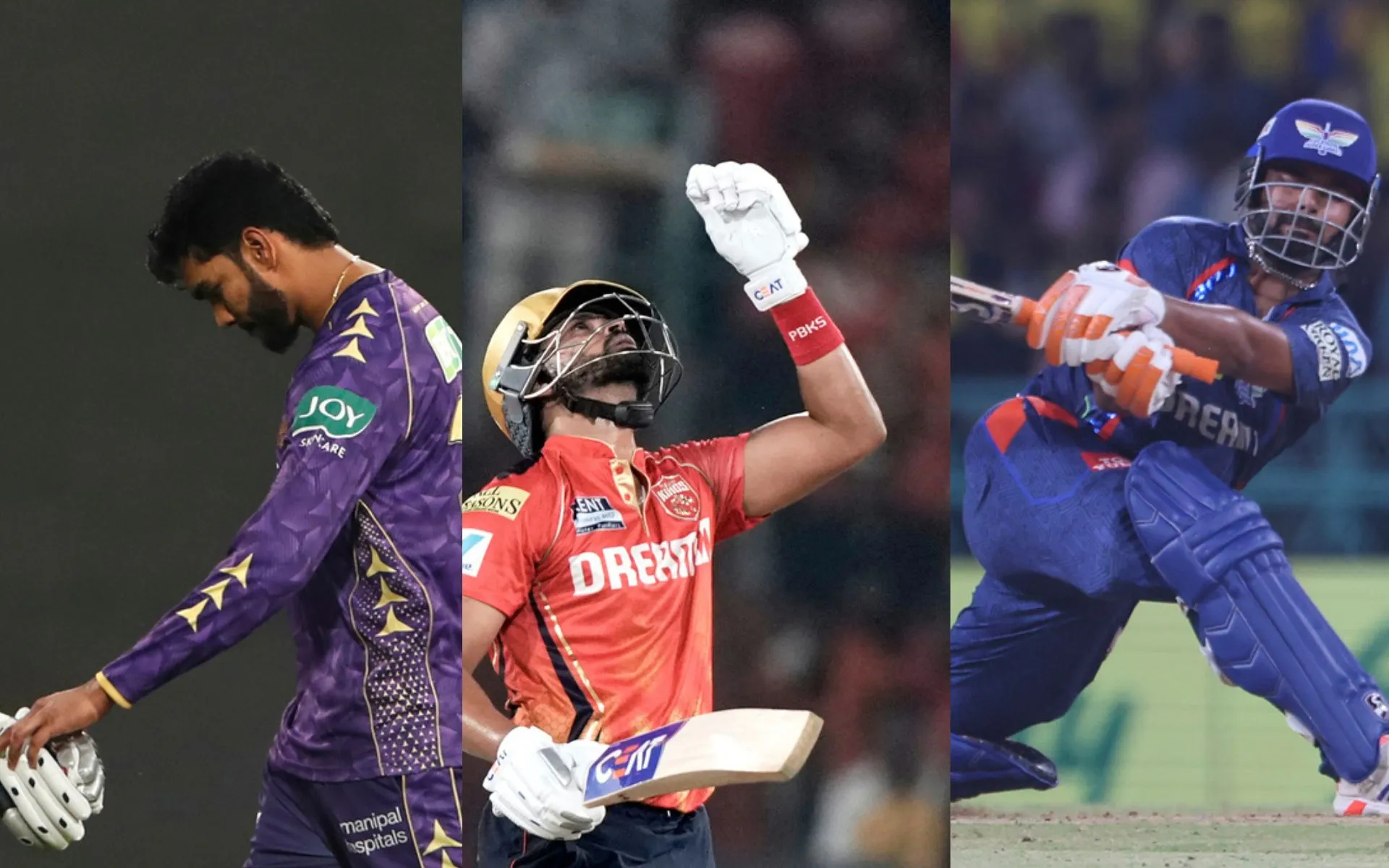 Venkatesh Iyer, Shreyas Iyer, and Rishabh Pant [Source: AP Photos]