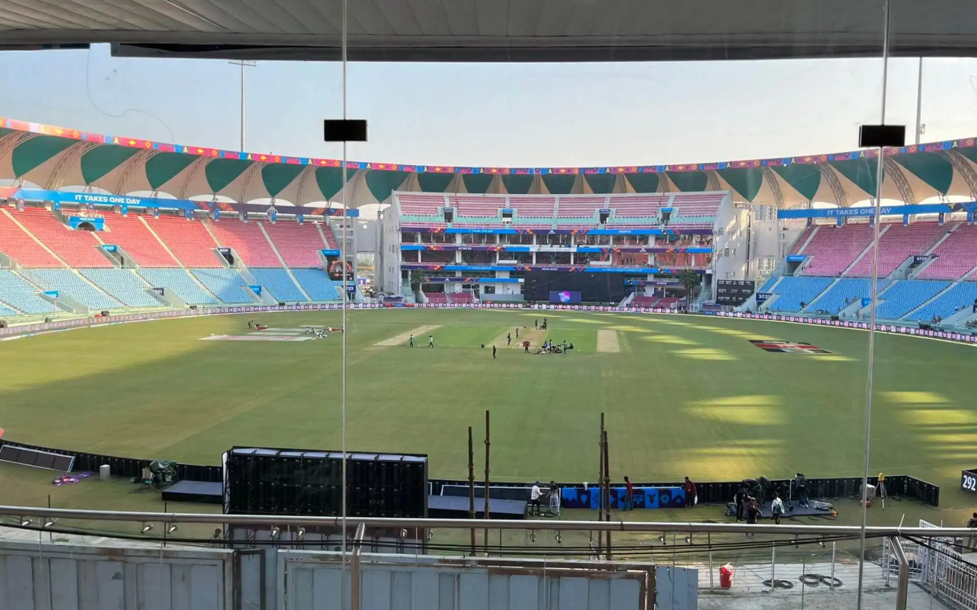 Ekana Stadium, Lucknow [Source: @tmsproducer/X]