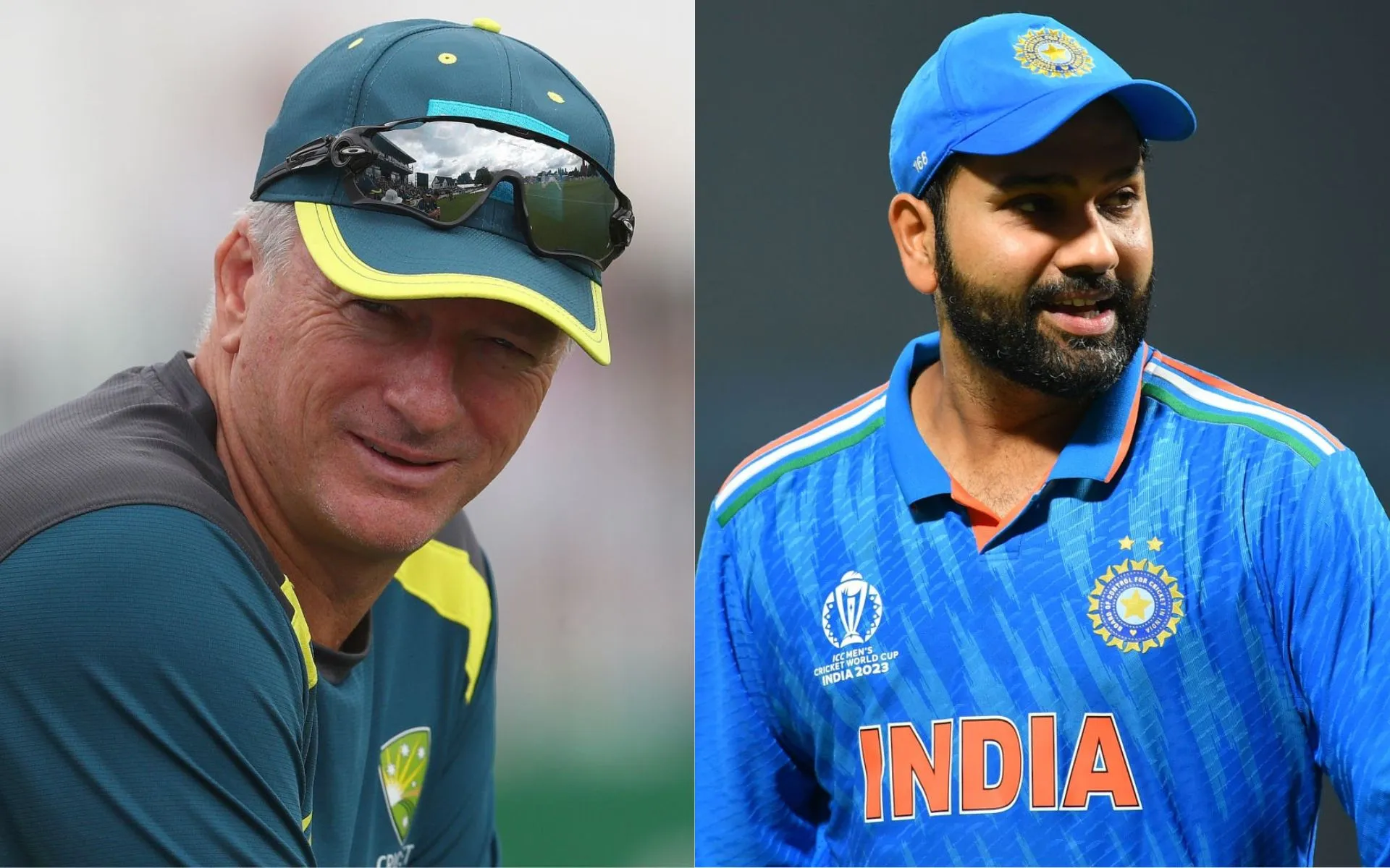 Steve Waugh & Rohit Sharma [Source: @Sports_Himanshu, @Anikettt_Tweets/x.com]