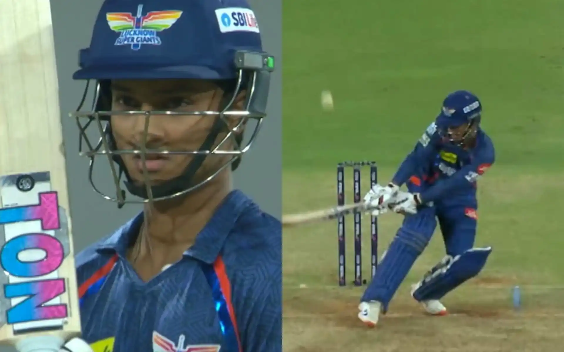 Ayush Badoni against DC. [Source - IPL /x.com]